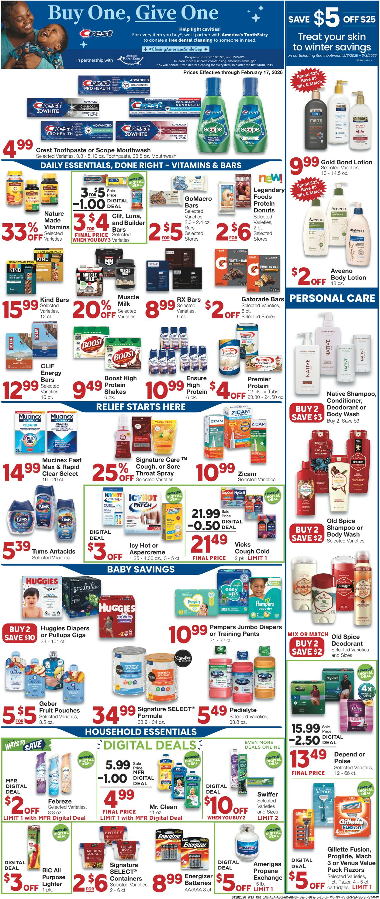 Catalogue United Supermarkets from 01/28/2026