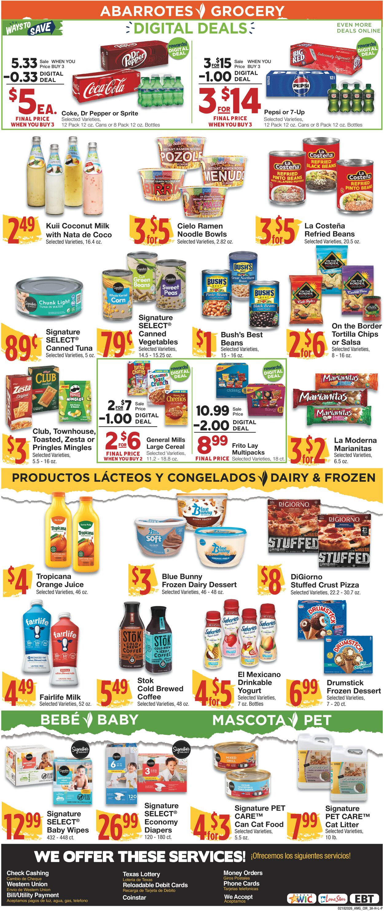 Catalogue United Supermarkets from 02/18/2026