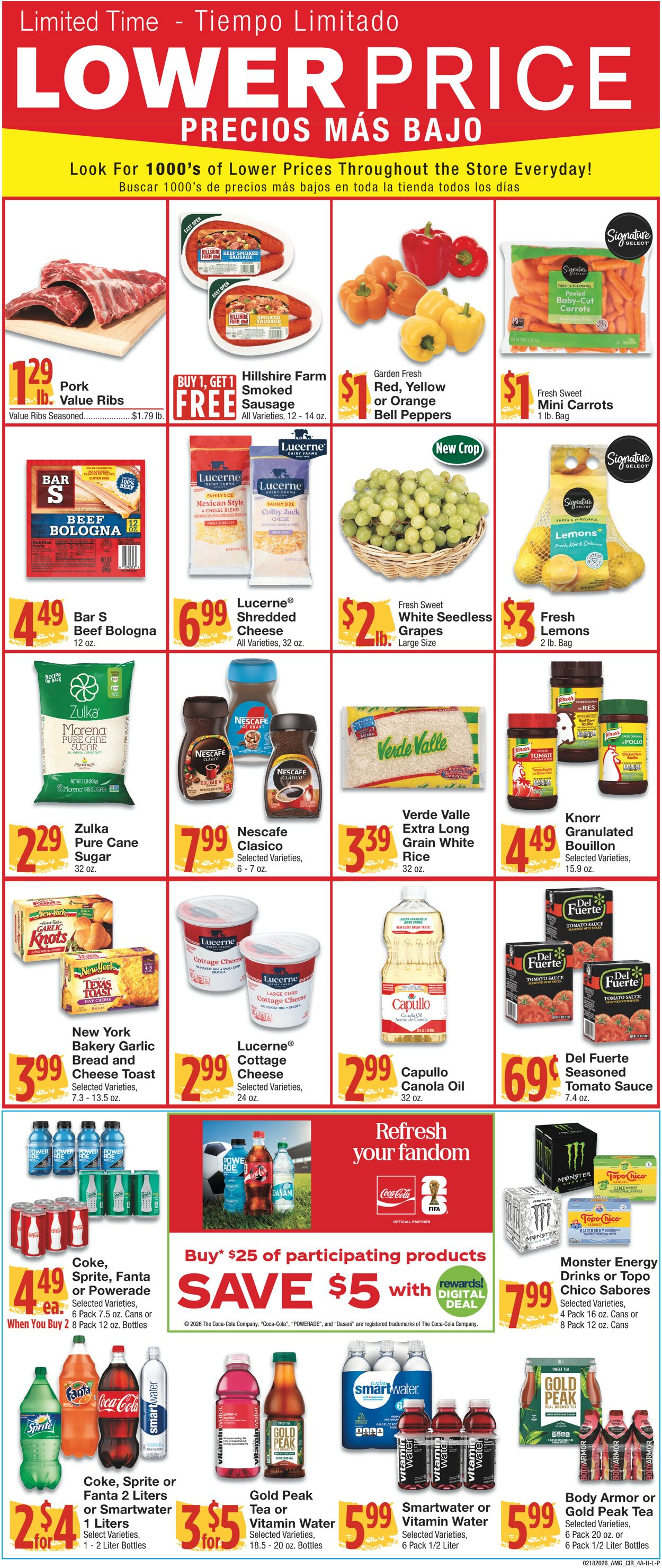 Catalogue United Supermarkets from 02/18/2026