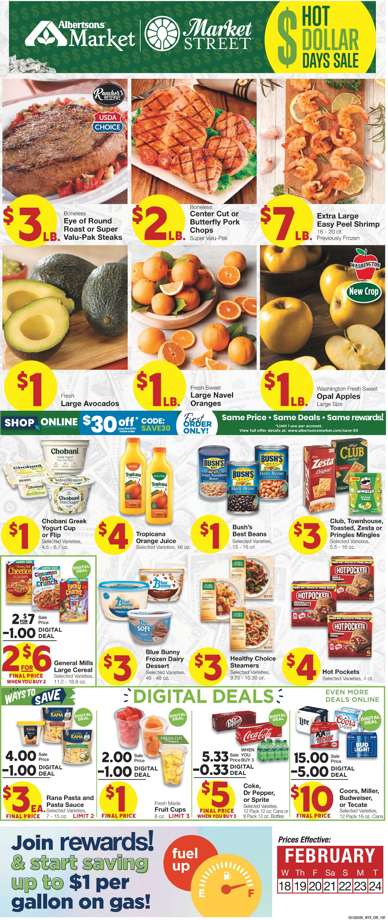 Catalogue United Supermarkets from 02/18/2026