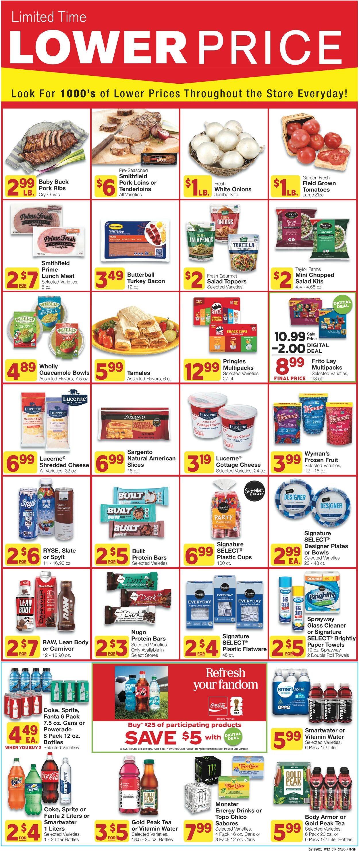 Catalogue United Supermarkets from 02/18/2026
