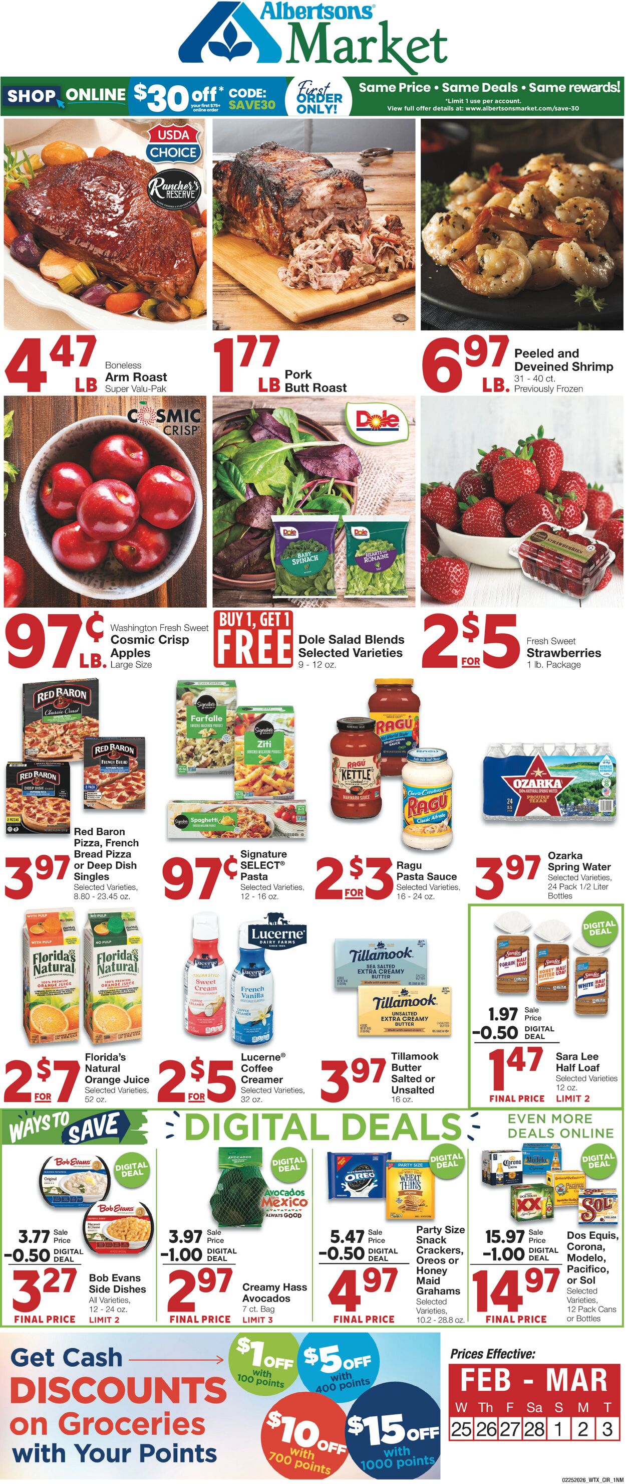 Catalogue United Supermarkets from 02/25/2026