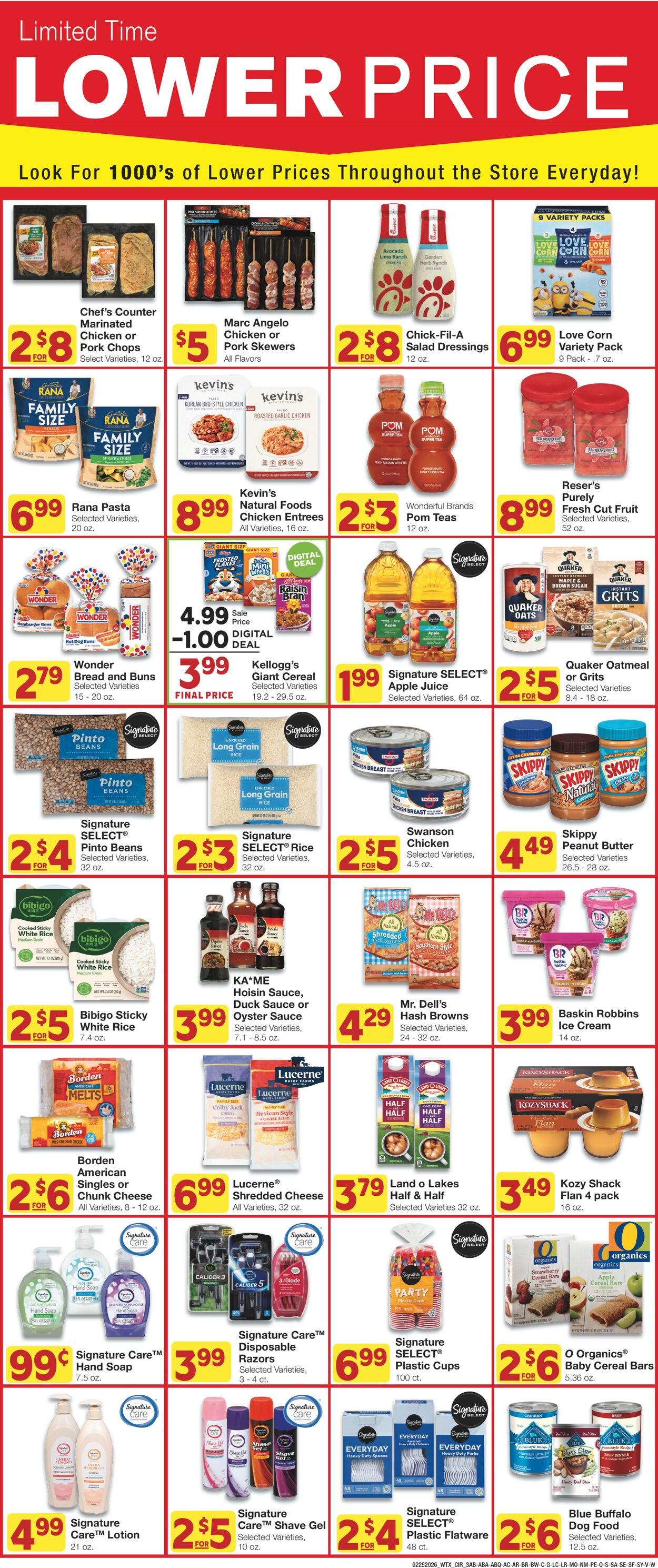 Catalogue United Supermarkets from 02/25/2026