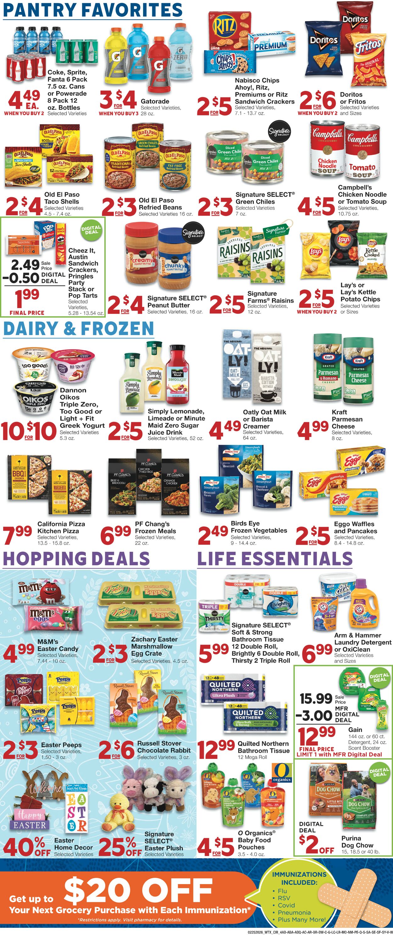 Catalogue United Supermarkets from 02/25/2026