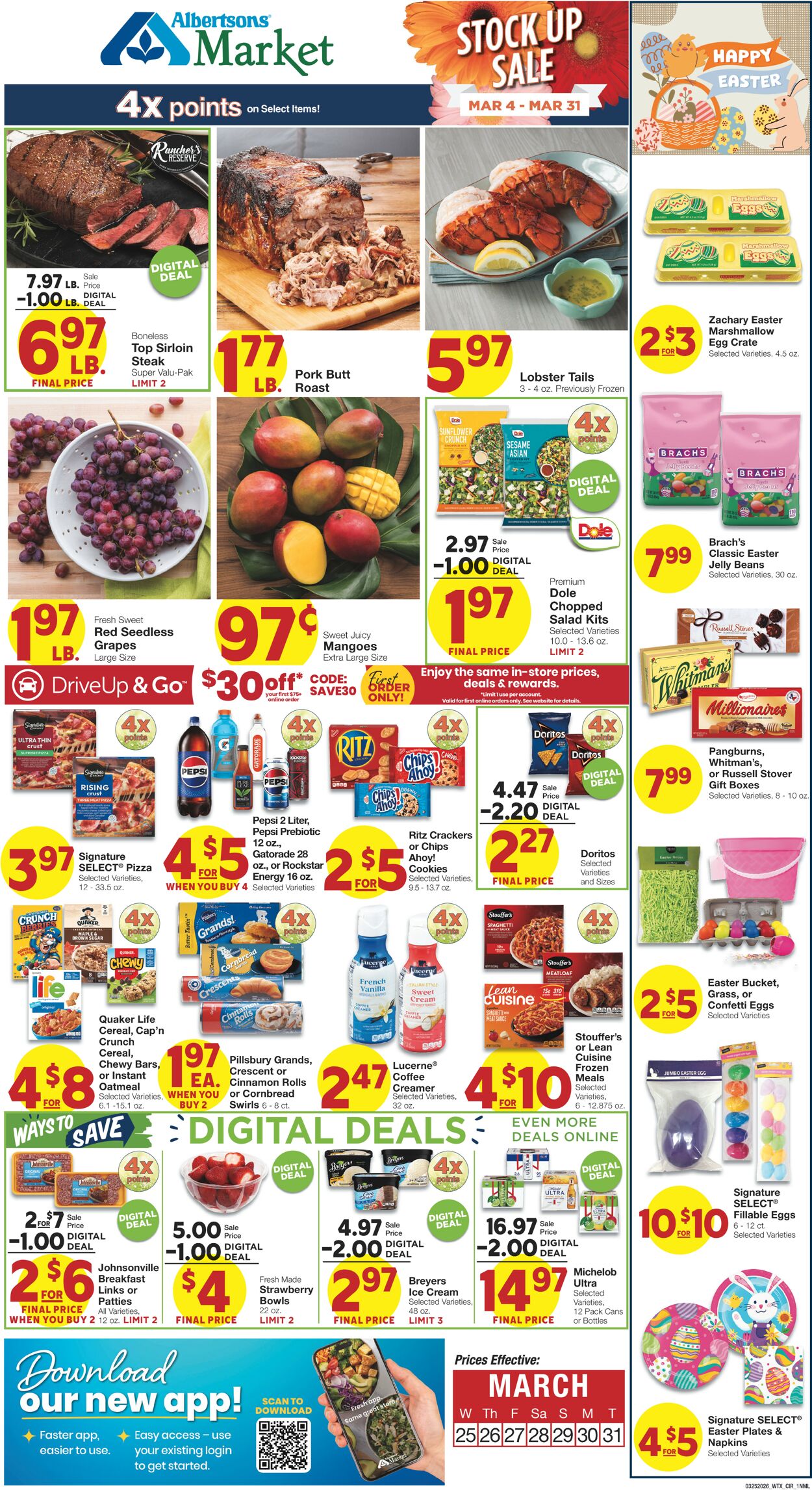 Catalogue United Supermarkets from 03/25/2026