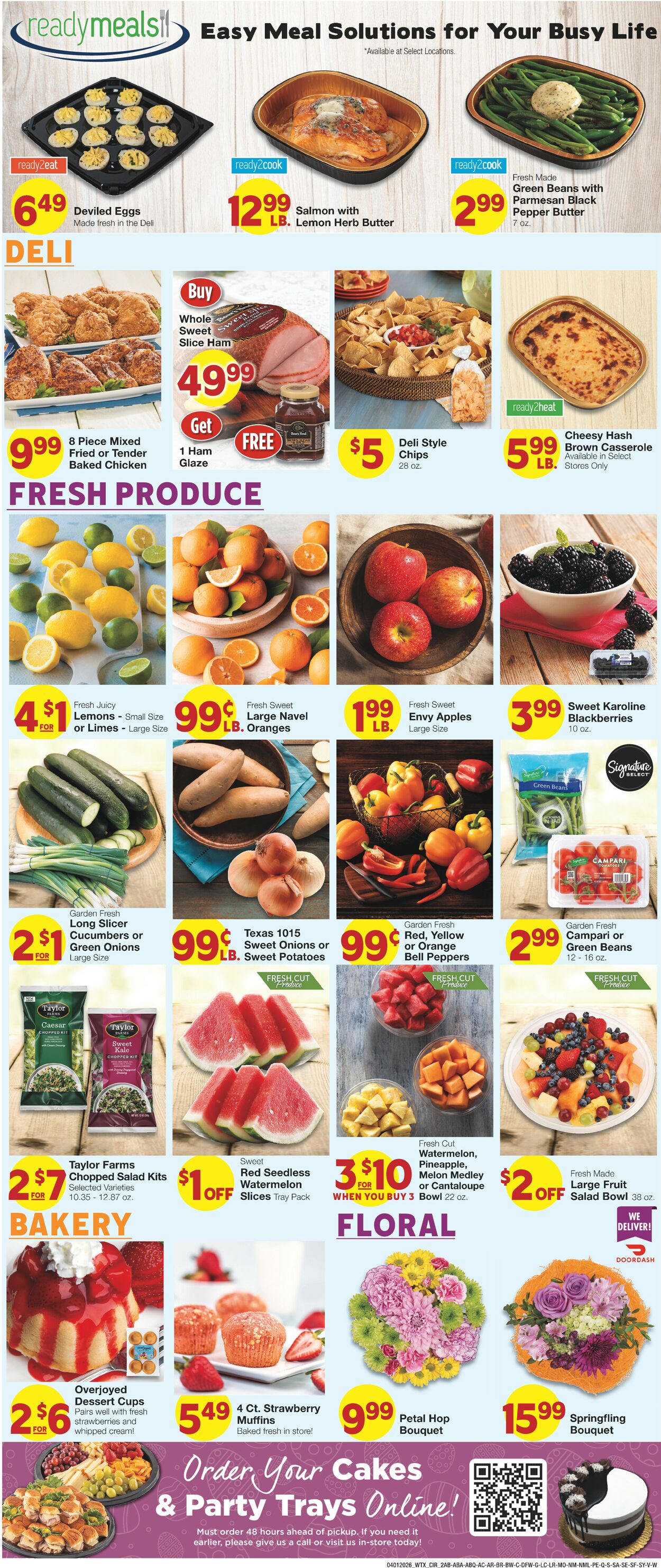 Catalogue United Supermarkets from 04/01/2026