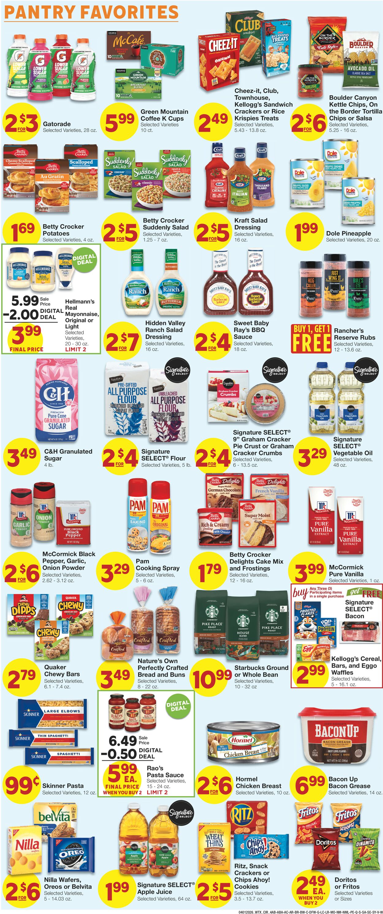 Catalogue United Supermarkets from 04/01/2026