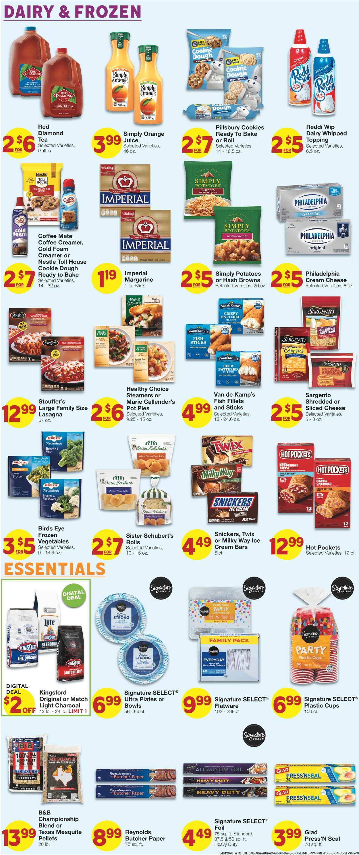 Catalogue United Supermarkets from 04/01/2026