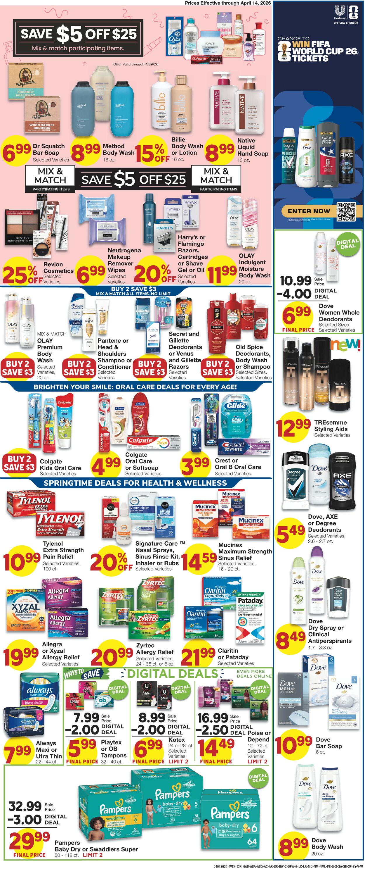 Catalogue United Supermarkets from 04/01/2026
