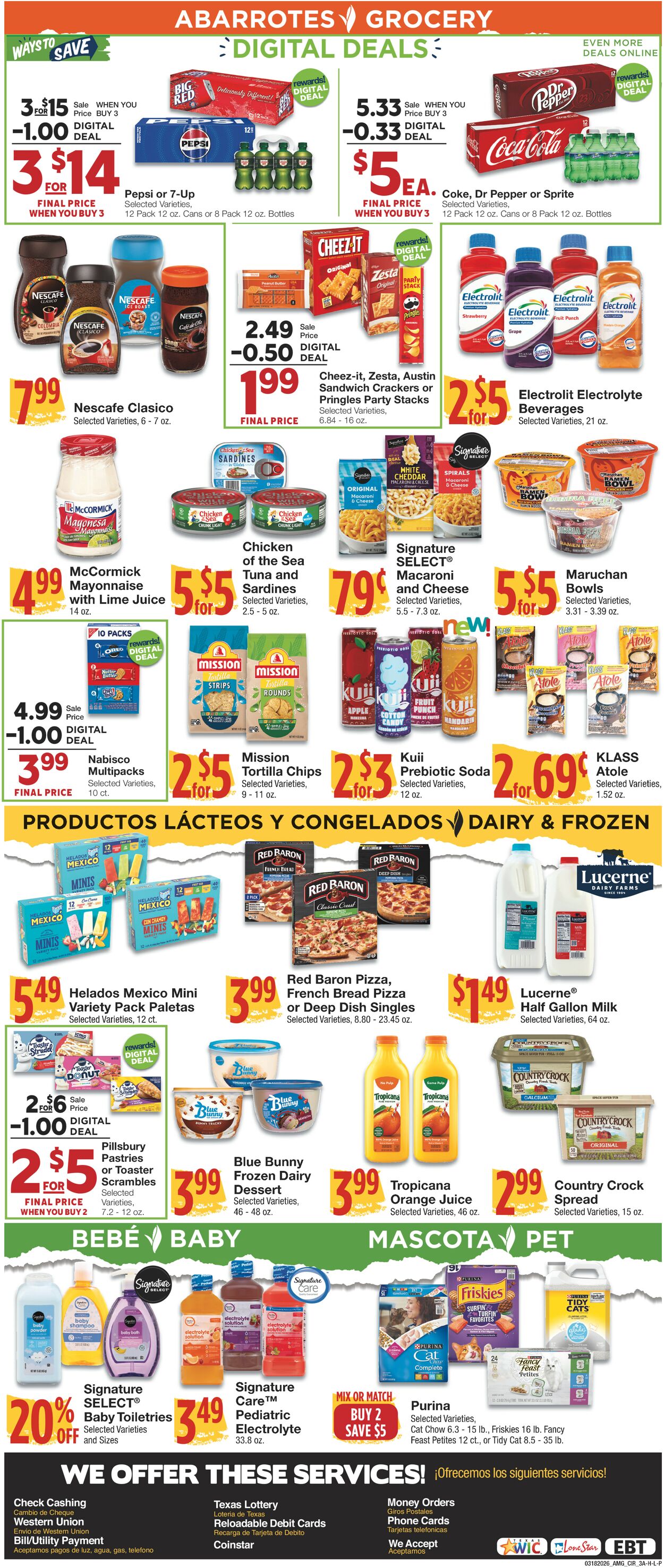 Catalogue United Supermarkets from 03/18/2026