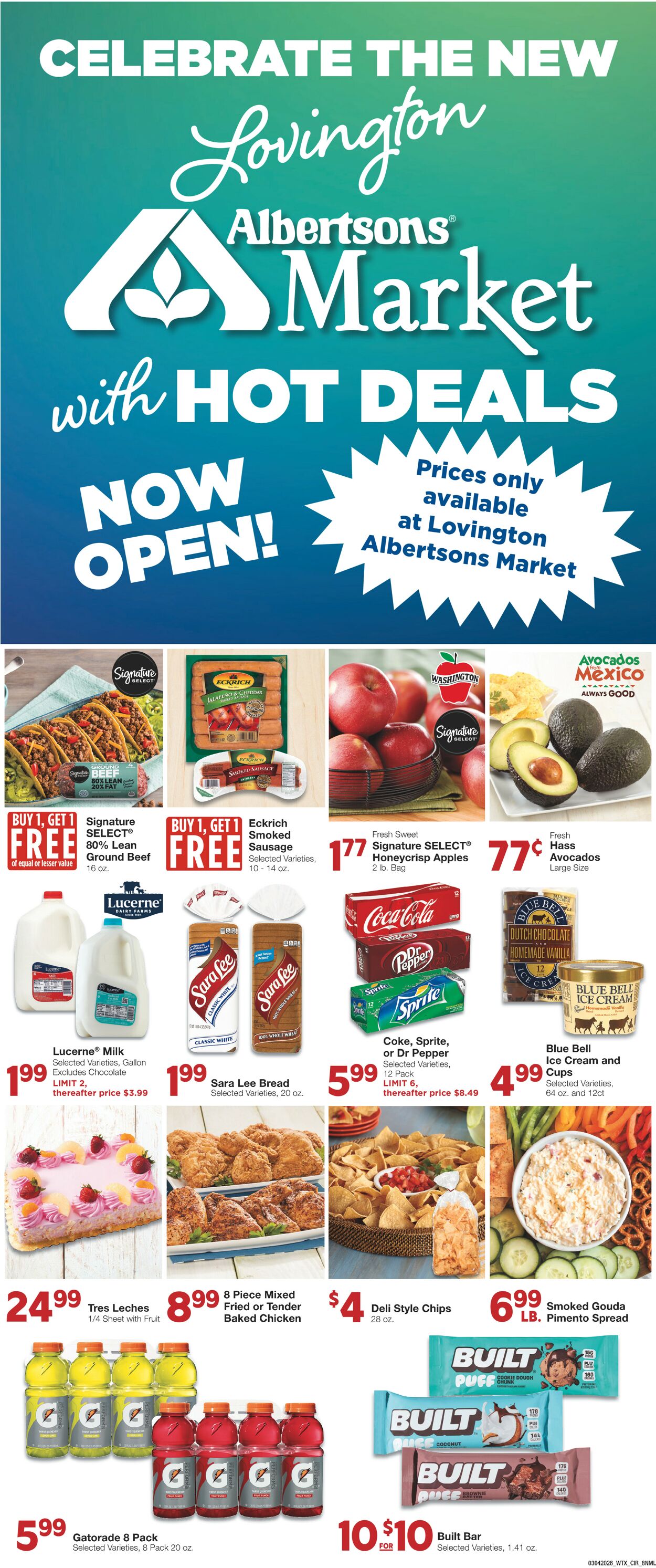 Catalogue United Supermarkets from 03/04/2026