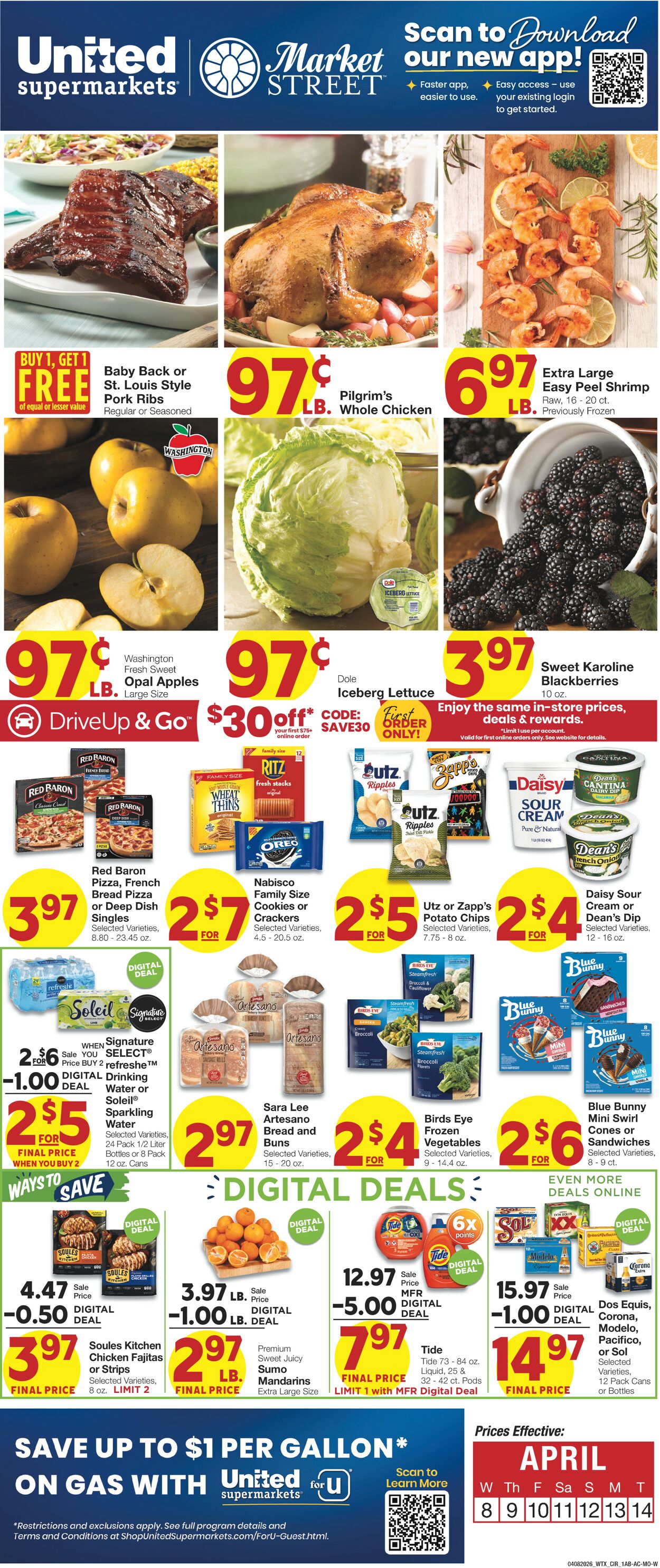 Catalogue United Supermarkets from 04/08/2026