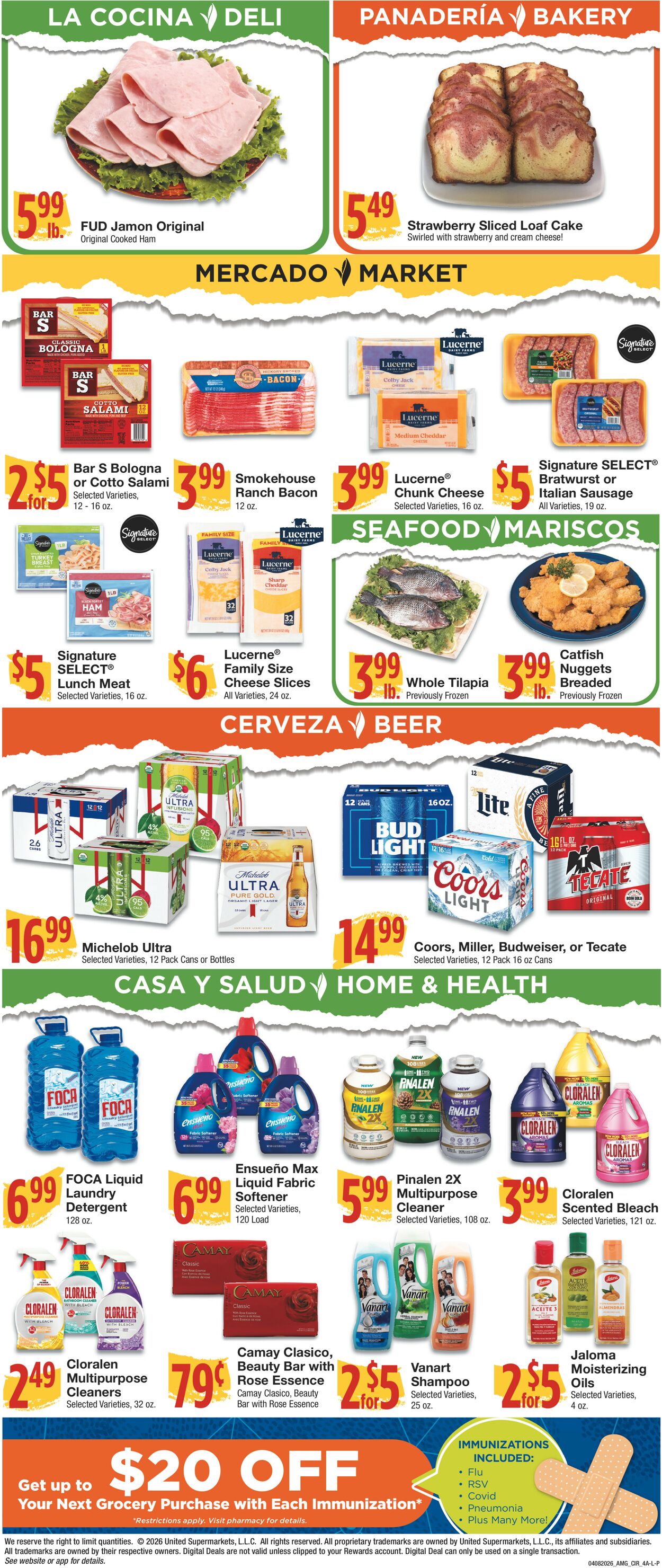 Catalogue United Supermarkets from 04/08/2026