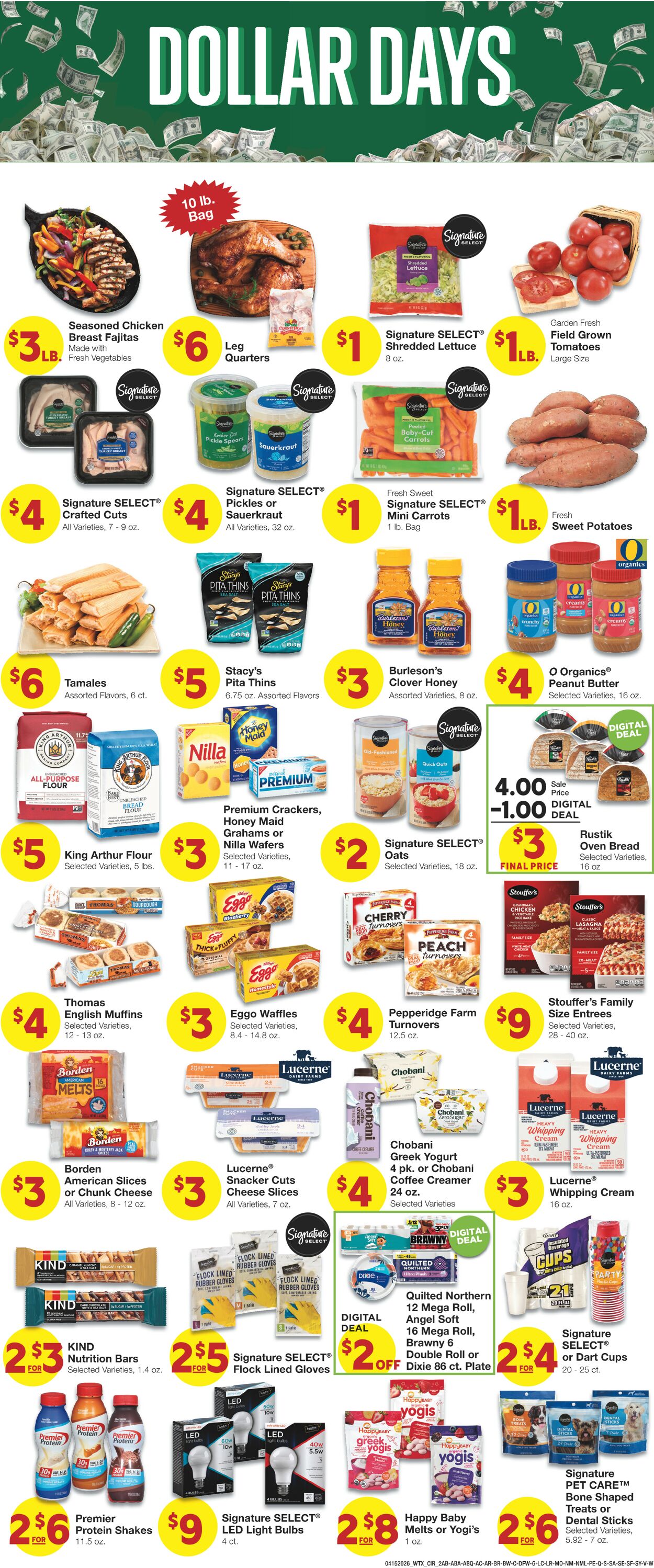 Catalogue United Supermarkets from 04/15/2026