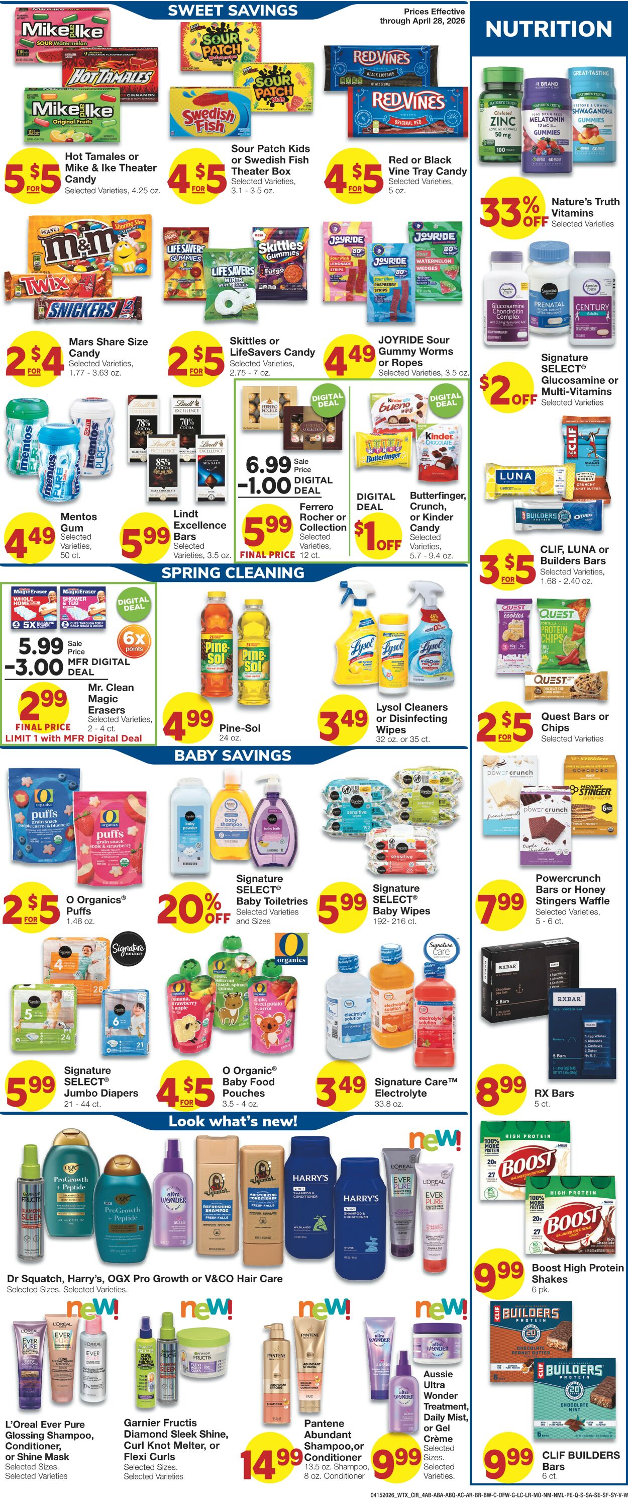 Catalogue United Supermarkets from 04/15/2026