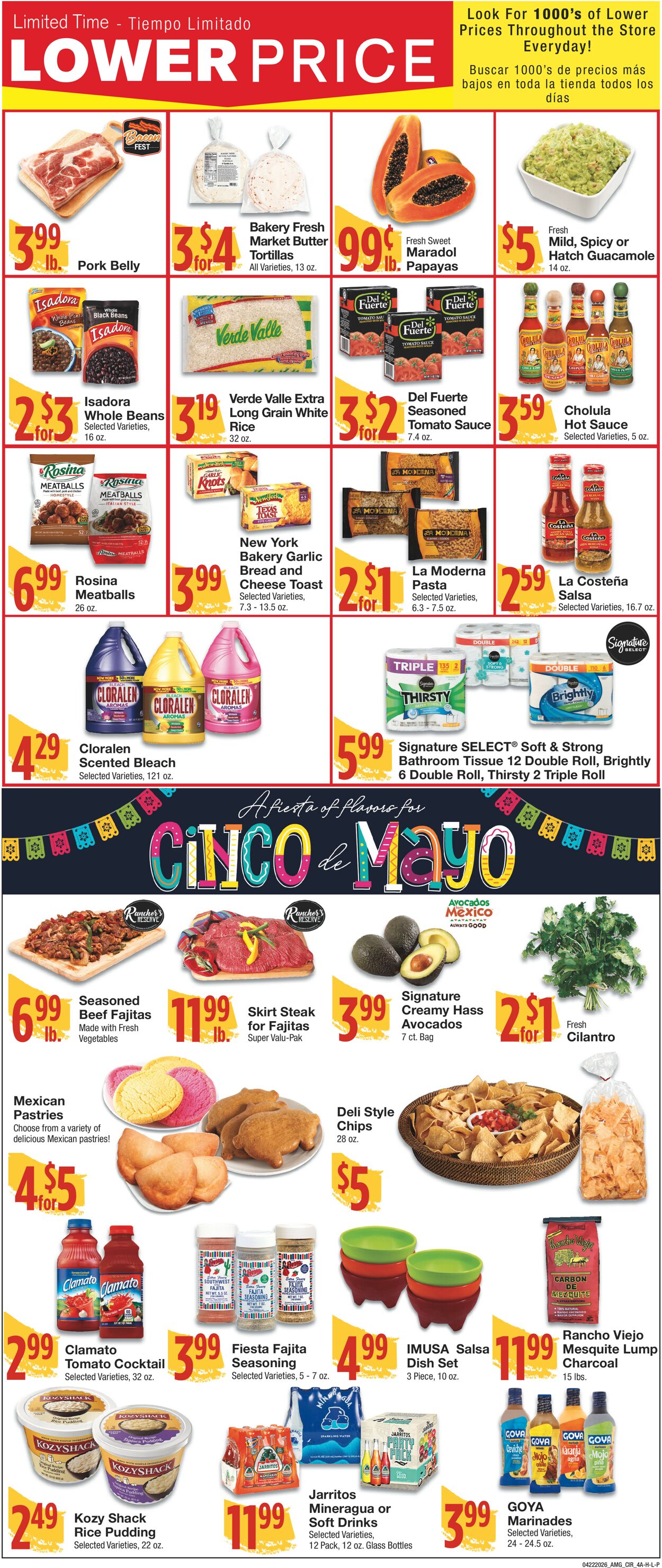 Catalogue United Supermarkets from 04/22/2026
