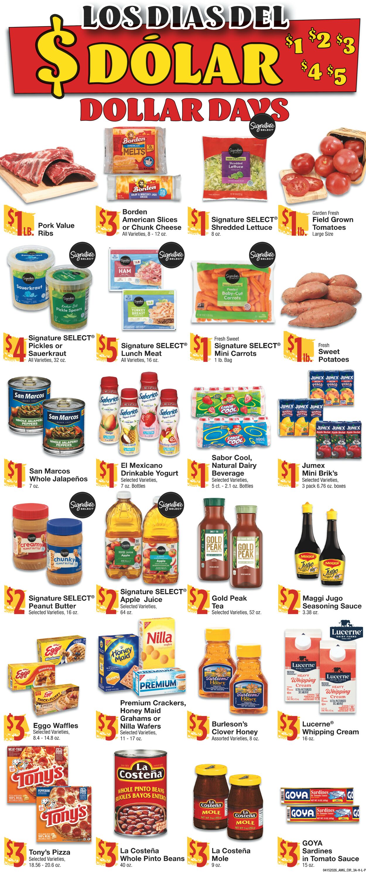 Catalogue United Supermarkets from 04/15/2026