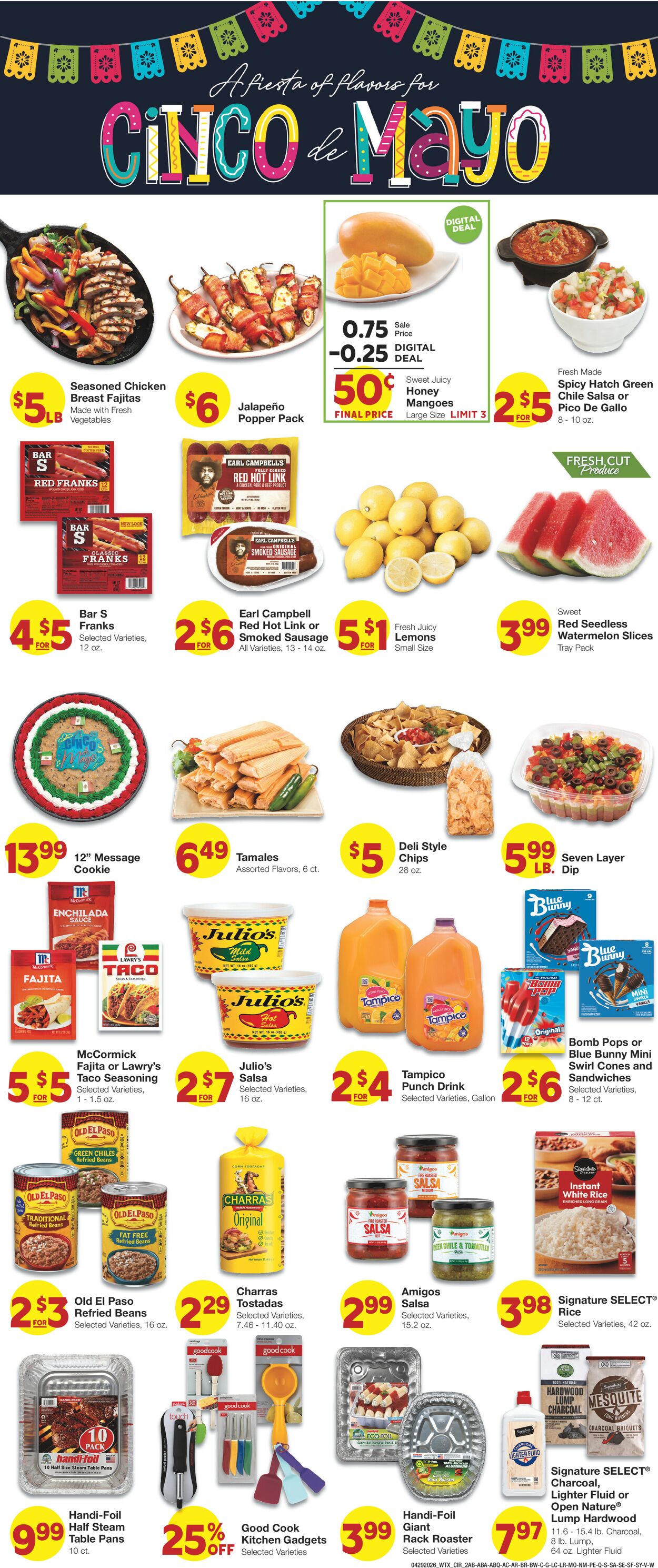 Catalogue United Supermarkets from 04/29/2026