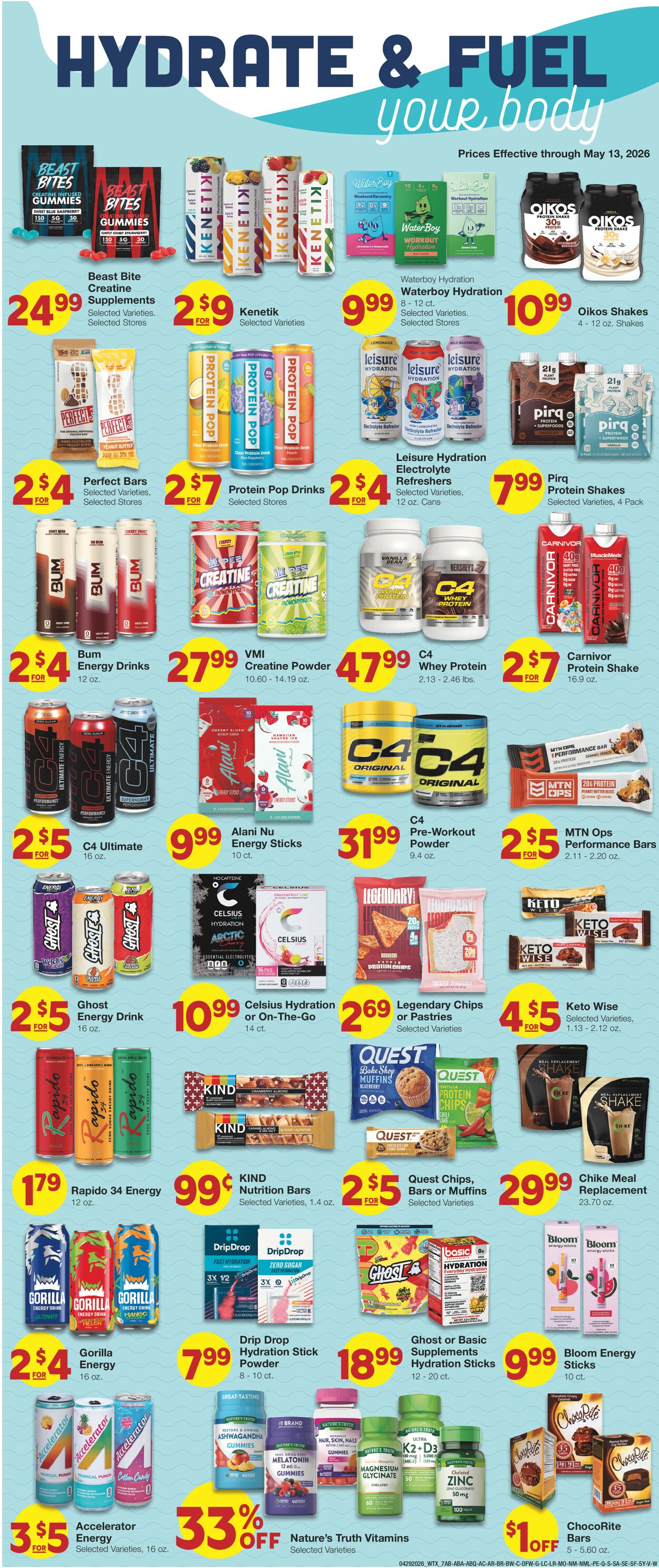 Catalogue United Supermarkets from 04/29/2026