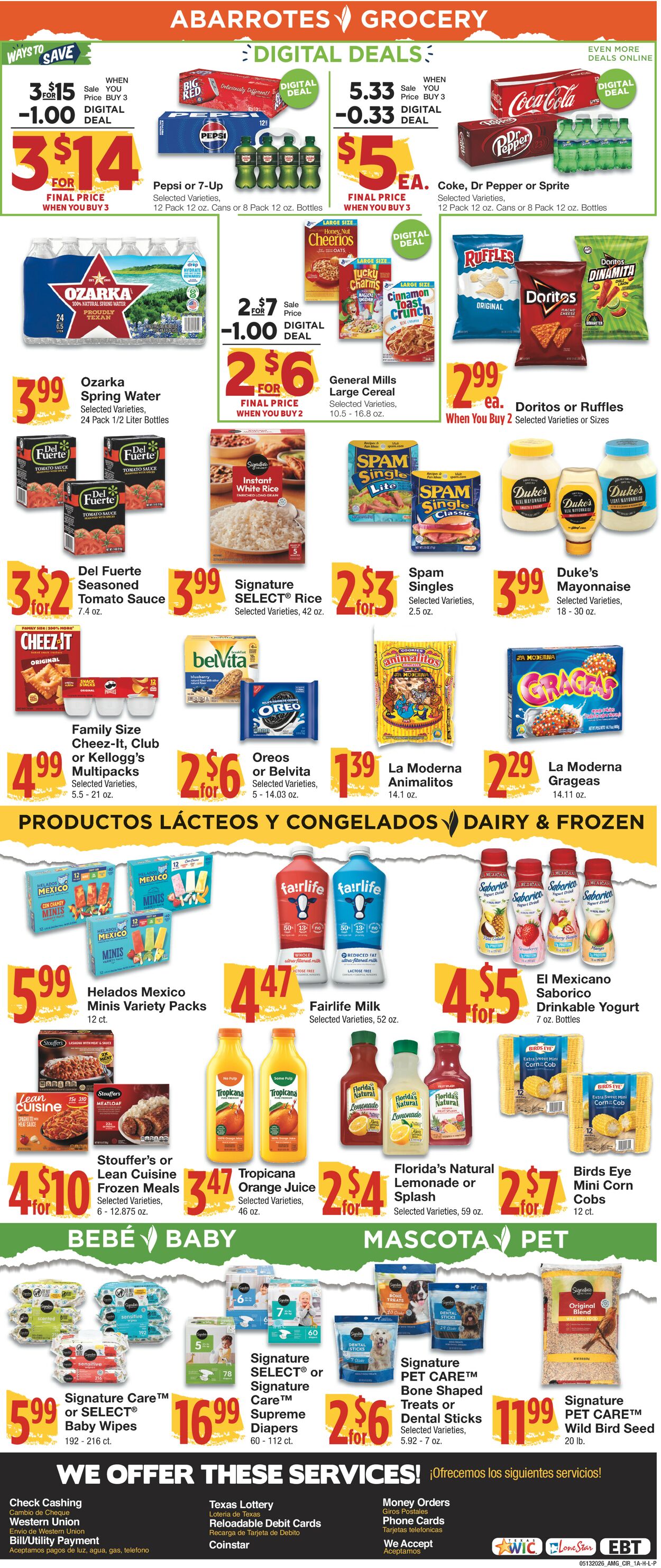 Catalogue United Supermarkets from 05/13/2026