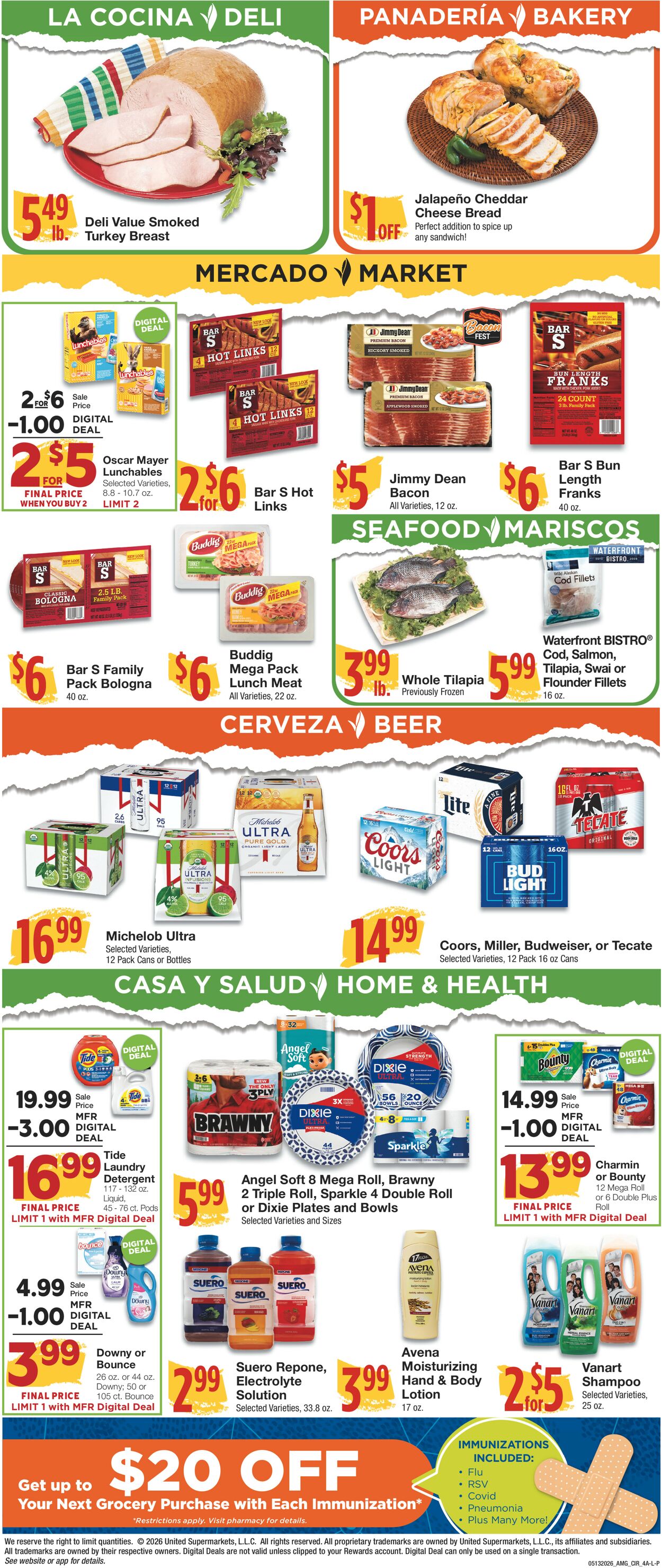 Catalogue United Supermarkets from 05/13/2026