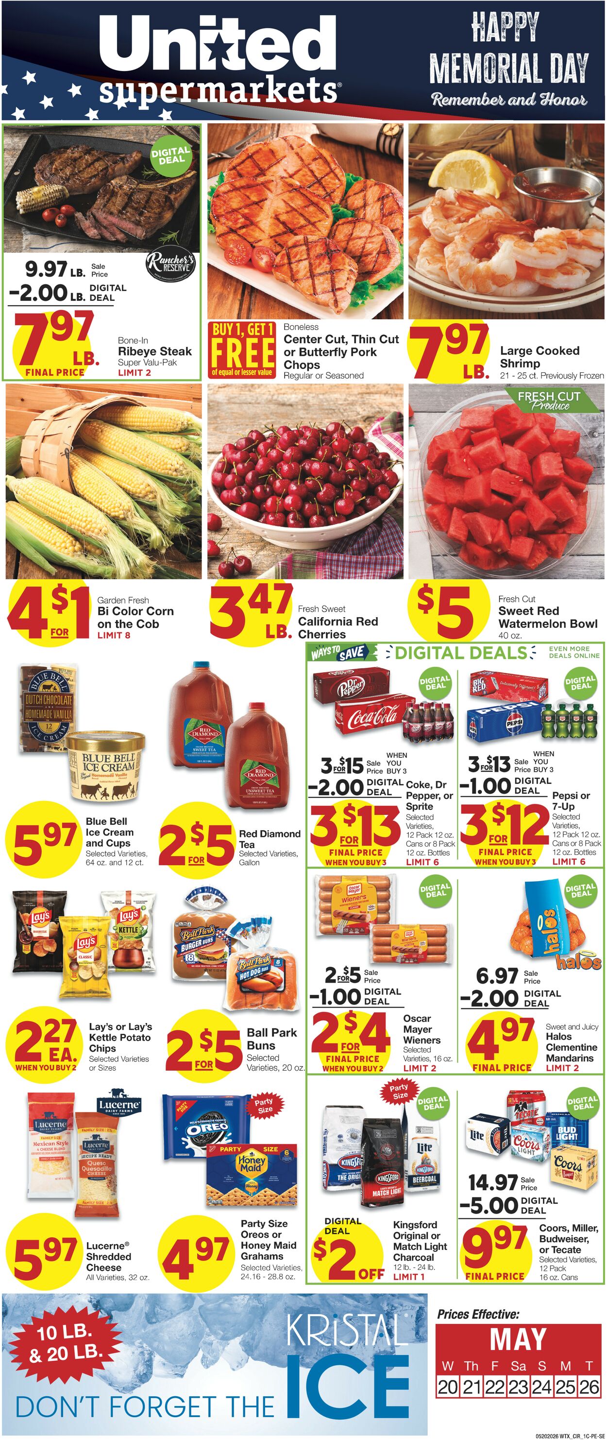 Catalogue United Supermarkets from 05/20/2026