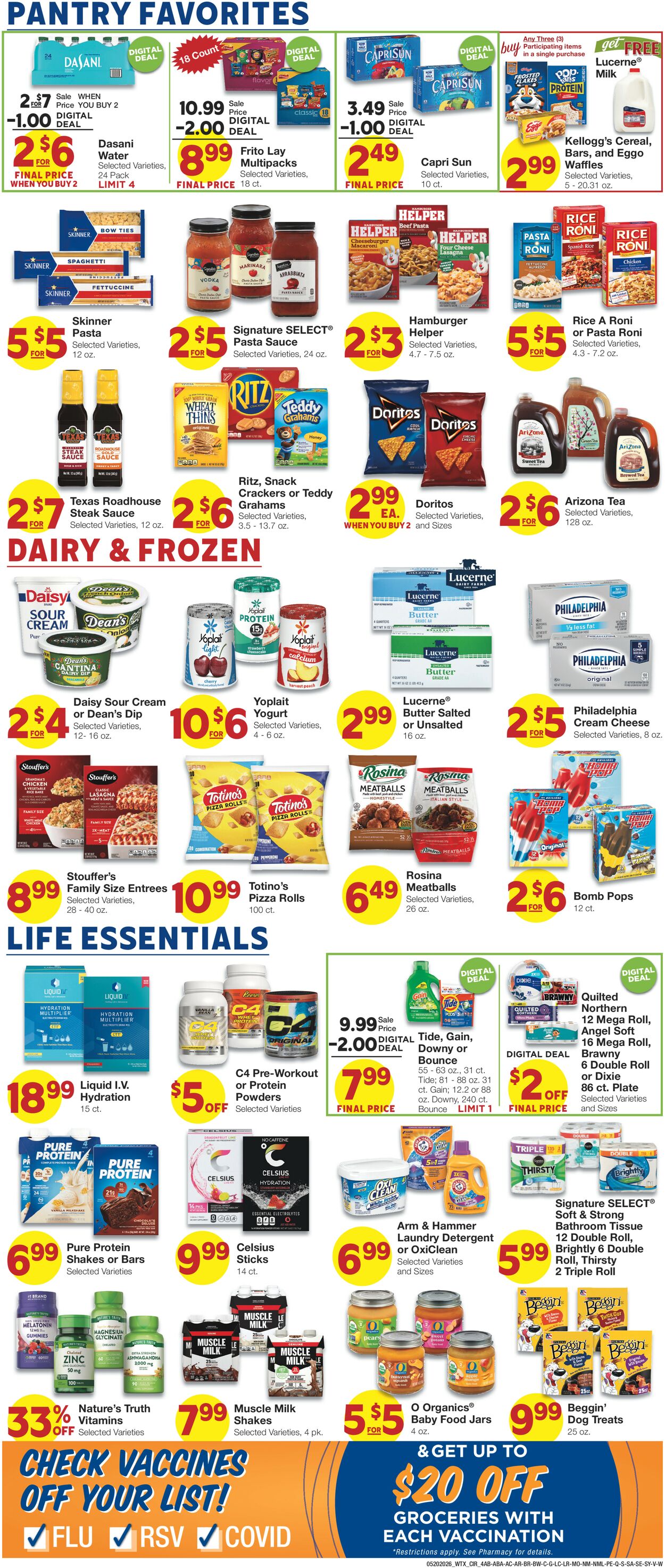 Catalogue United Supermarkets from 05/20/2026