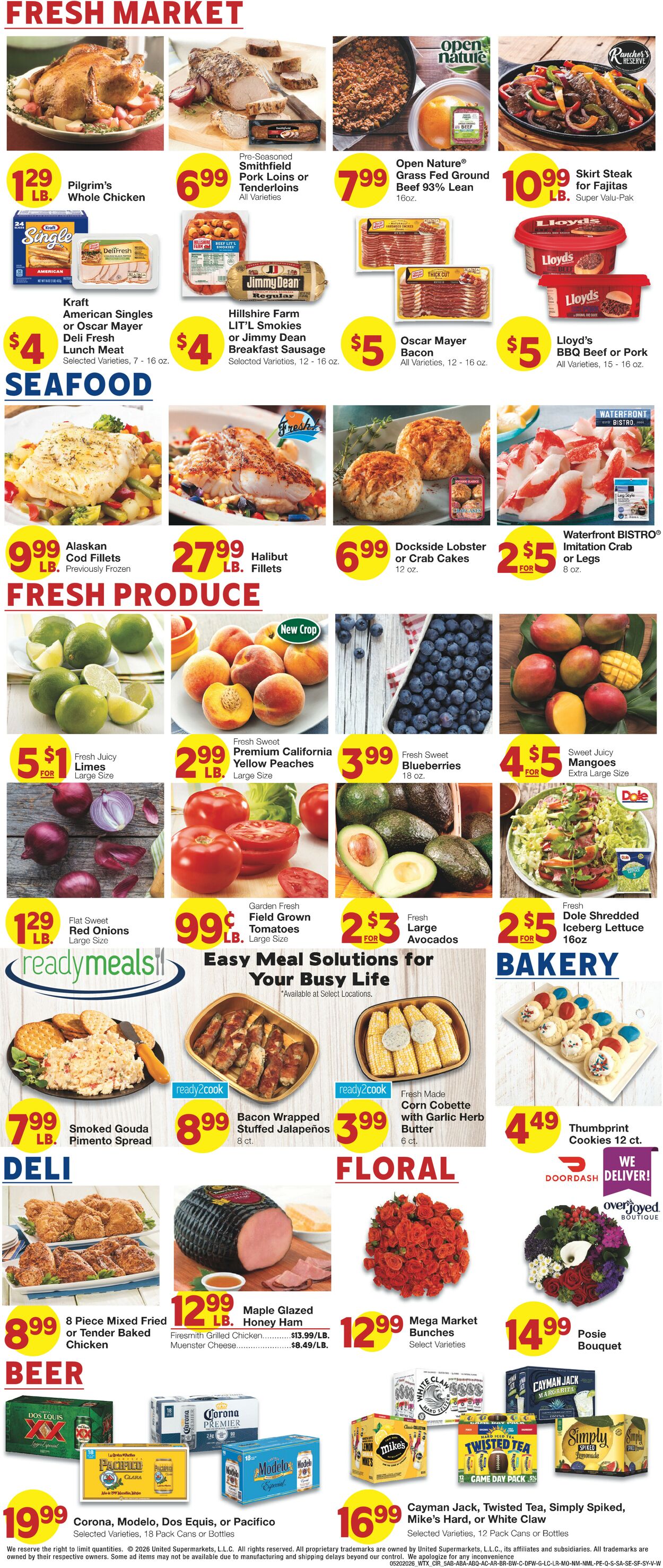 Catalogue United Supermarkets from 05/20/2026