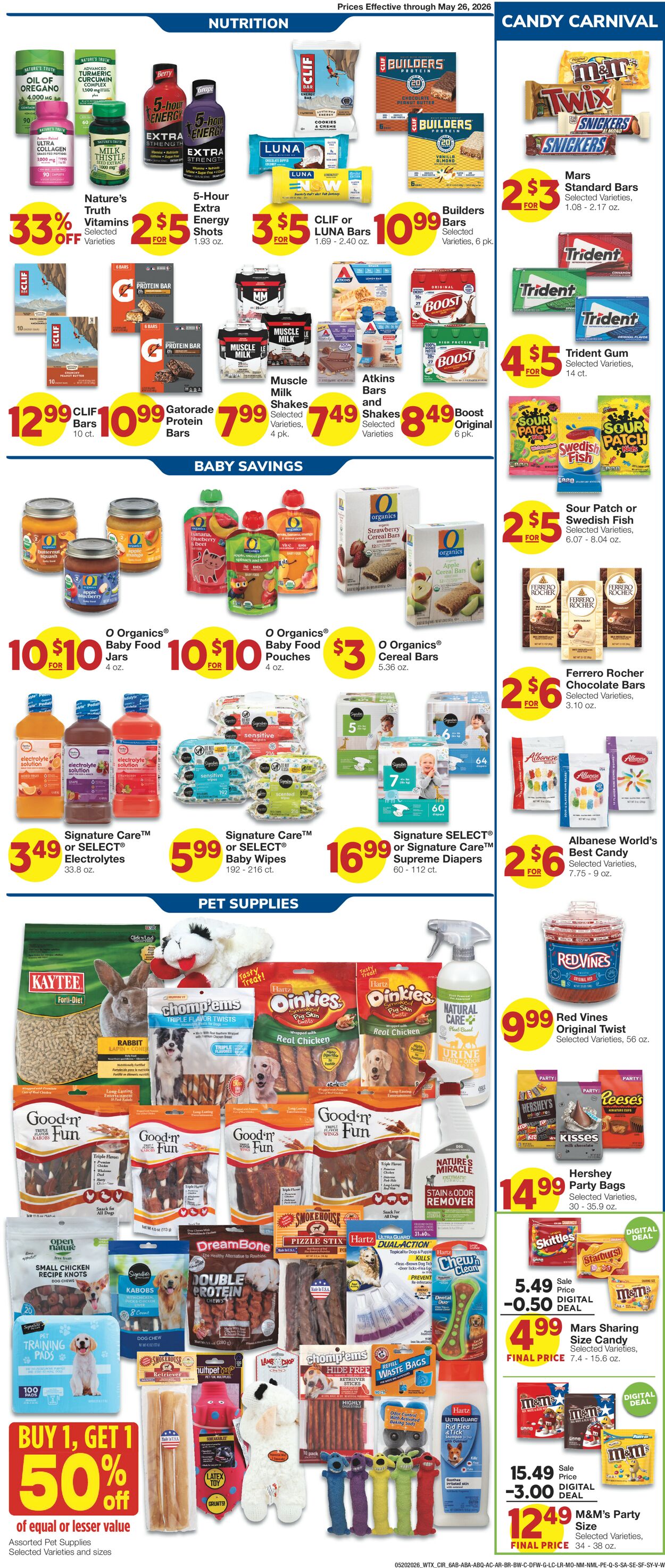 Catalogue United Supermarkets from 05/20/2026