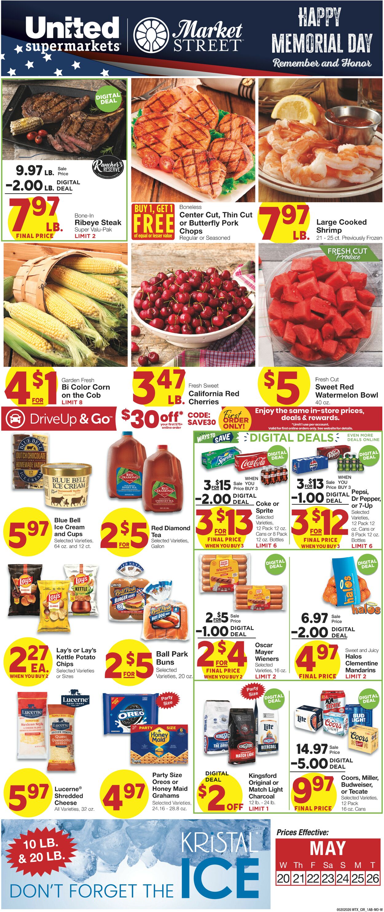 Catalogue United Supermarkets from 05/20/2026