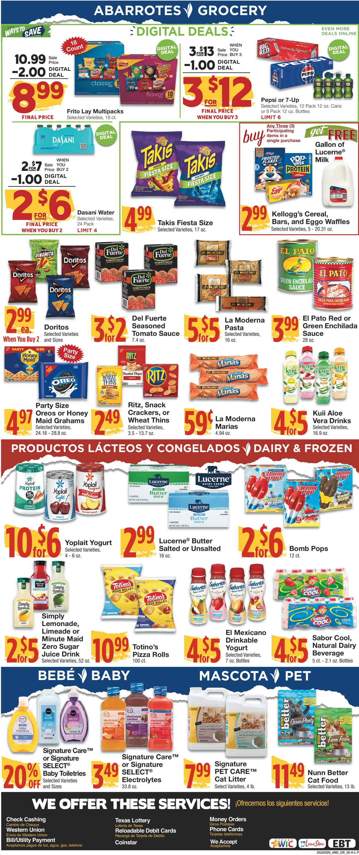 Catalogue United Supermarkets from 05/20/2026