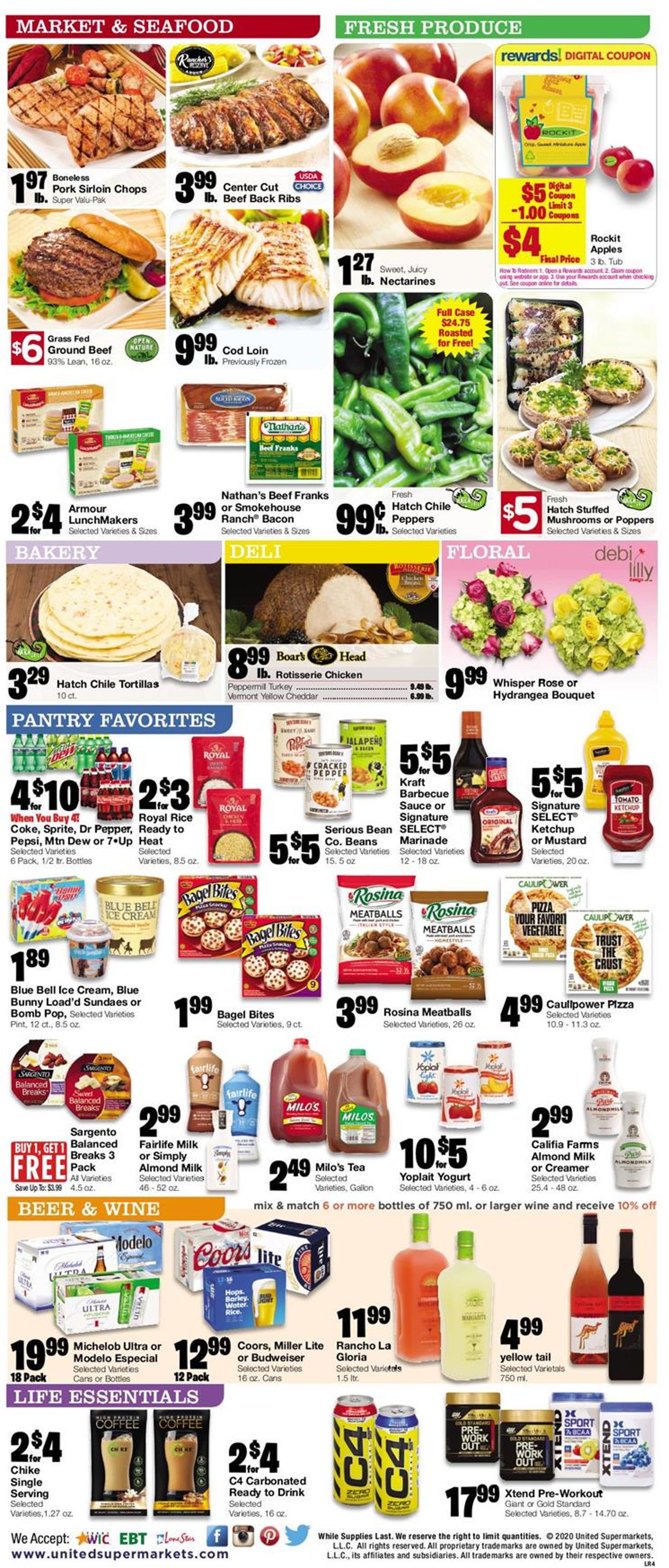 Catalogue United Supermarkets from 08/12/2020