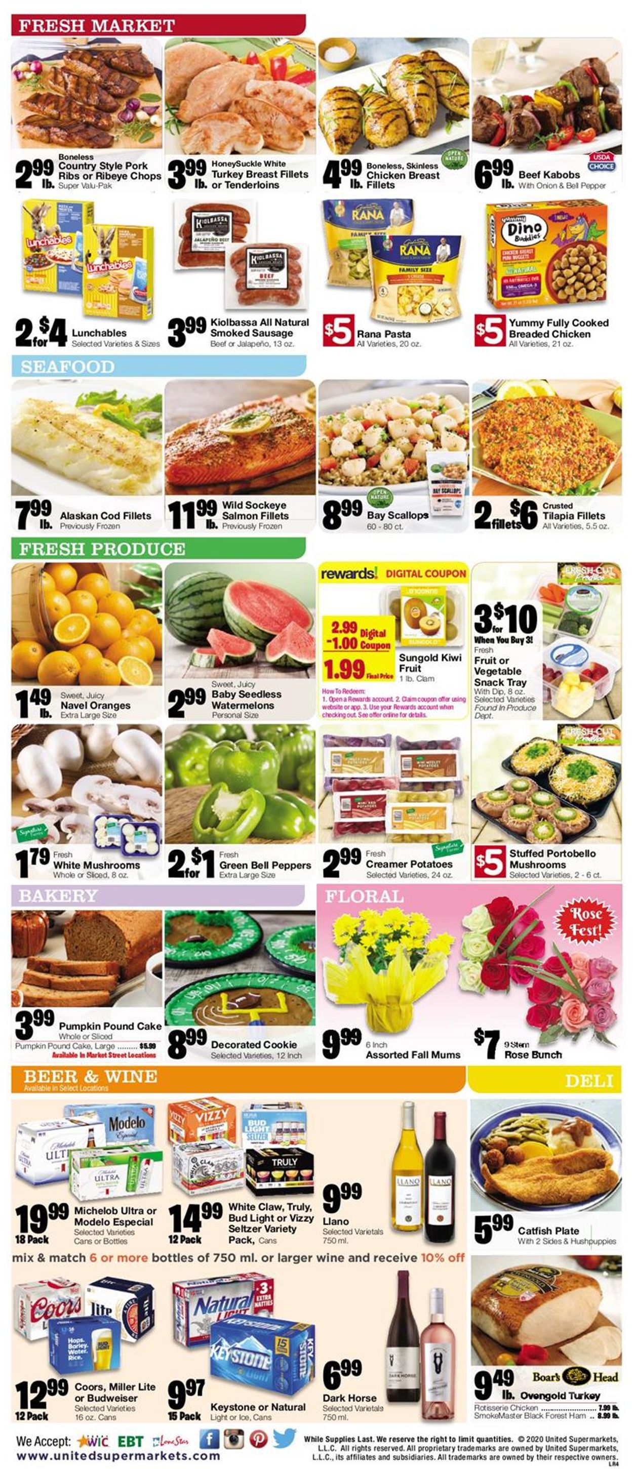 Catalogue United Supermarkets from 09/09/2020