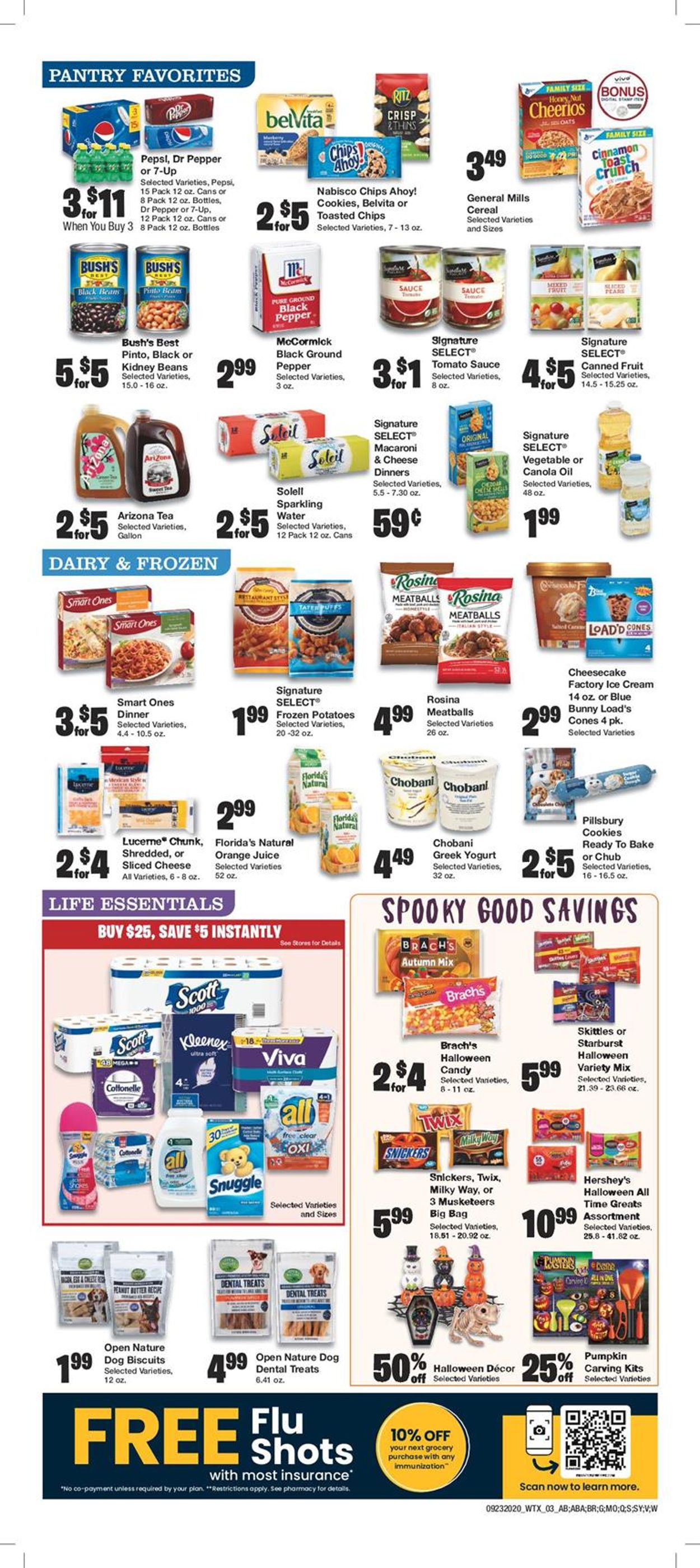Catalogue United Supermarkets from 09/23/2020