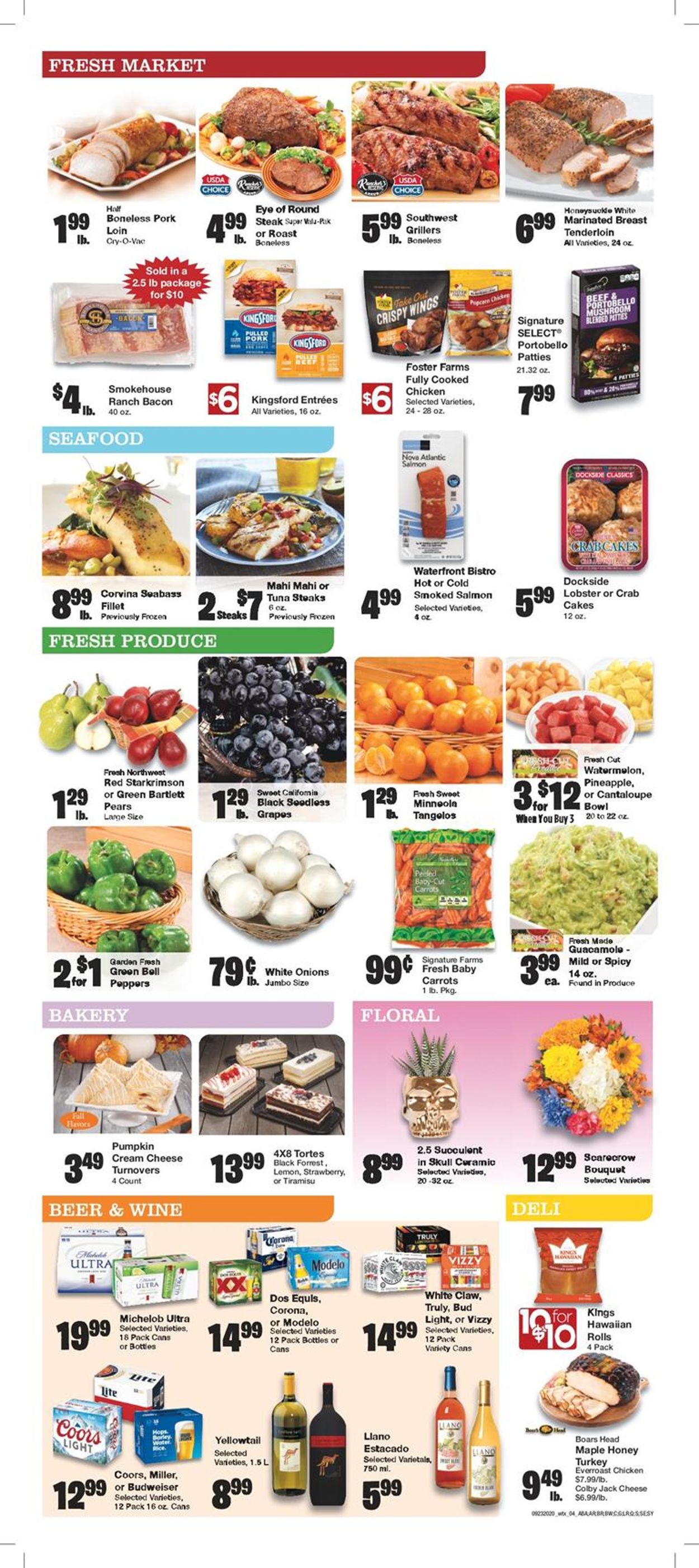 Catalogue United Supermarkets from 09/23/2020