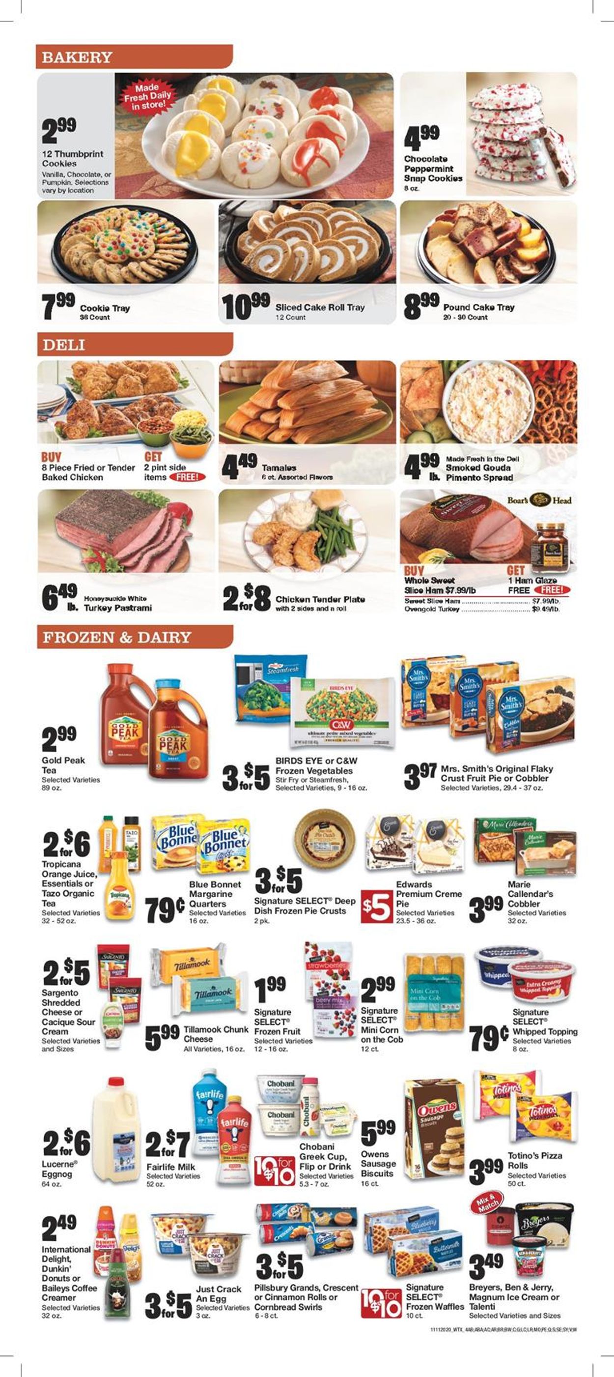 Catalogue United Supermarkets from 11/11/2020
