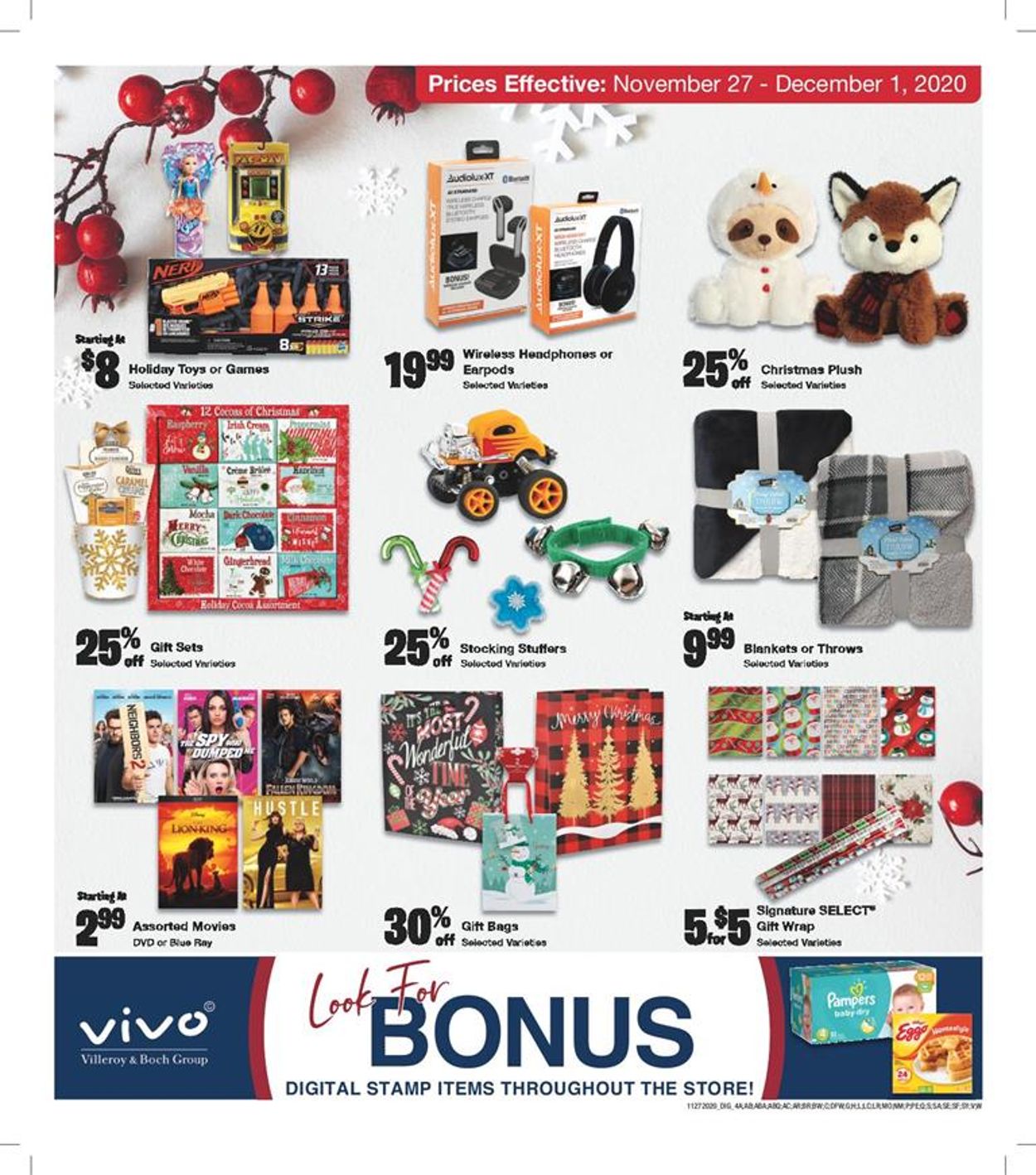 Catalogue United Supermarkets Black Friday 2020 from 11/27/2020