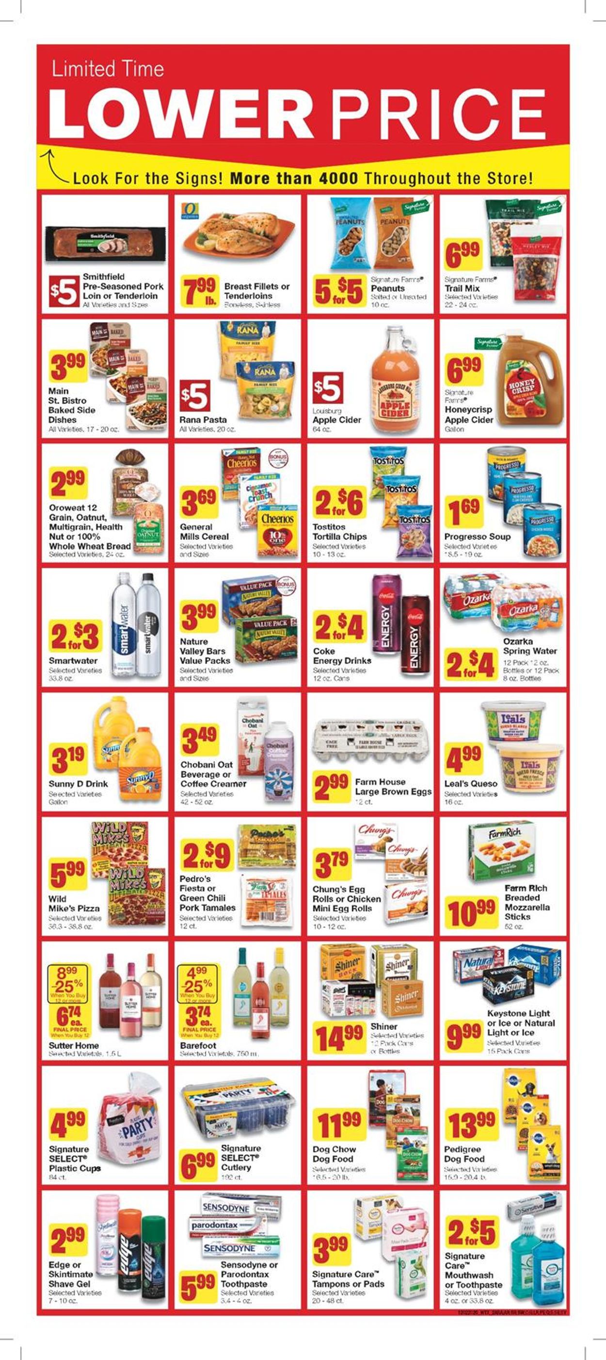 Catalogue United Supermarkets from 12/02/2020