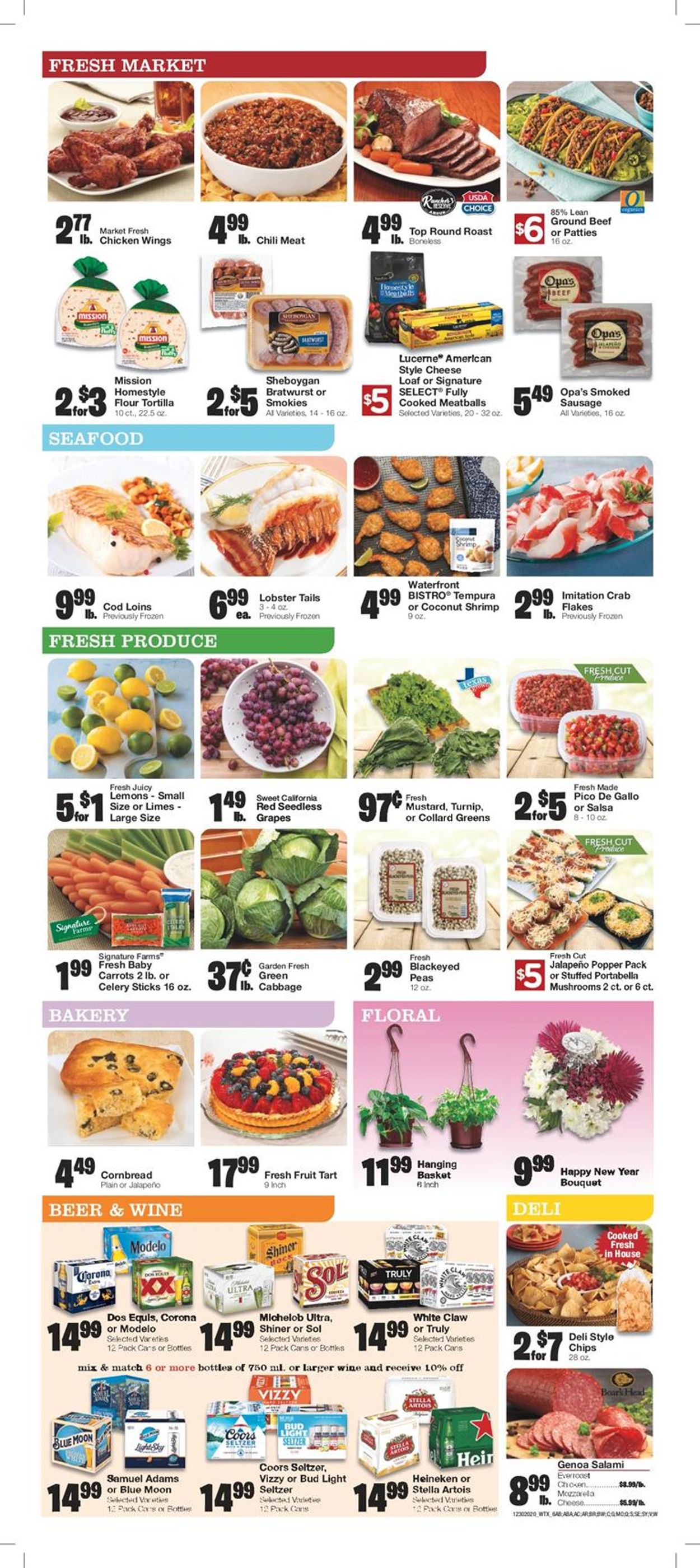 Catalogue United Supermarkets from 12/30/2020
