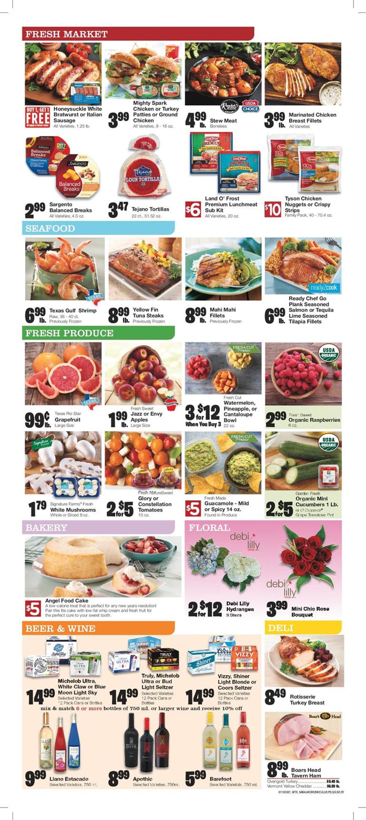 Catalogue United Supermarkets from 01/13/2021