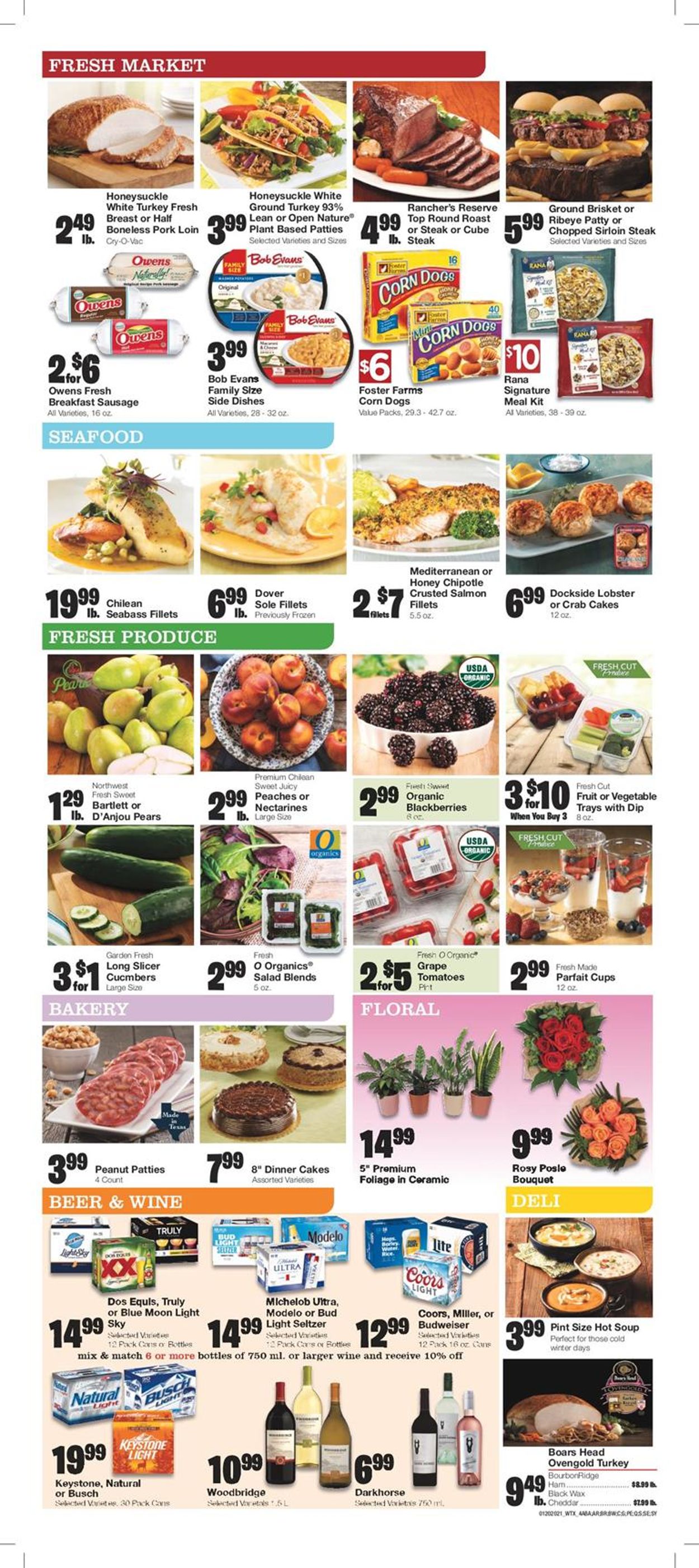 Catalogue United Supermarkets from 01/20/2021