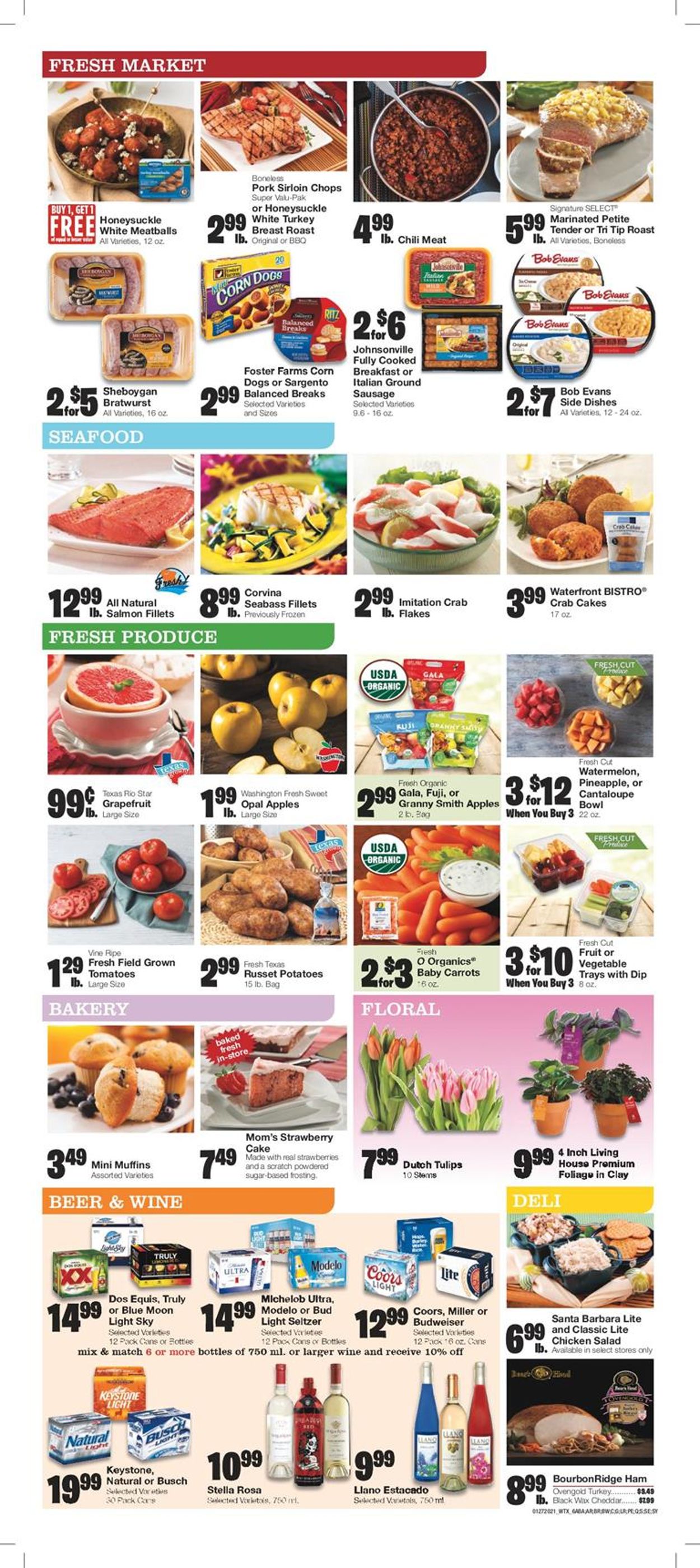Catalogue United Supermarkets from 01/27/2021