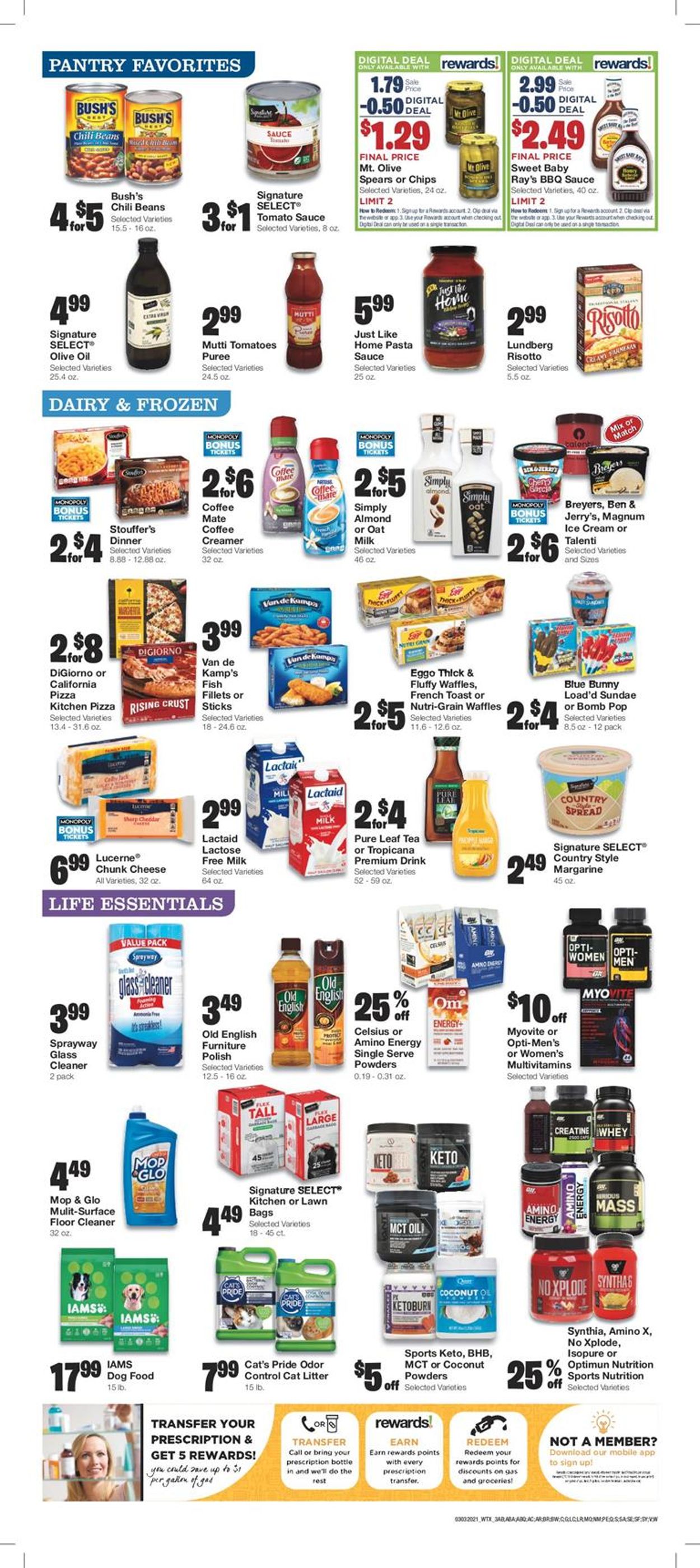 Catalogue United Supermarkets from 03/03/2021