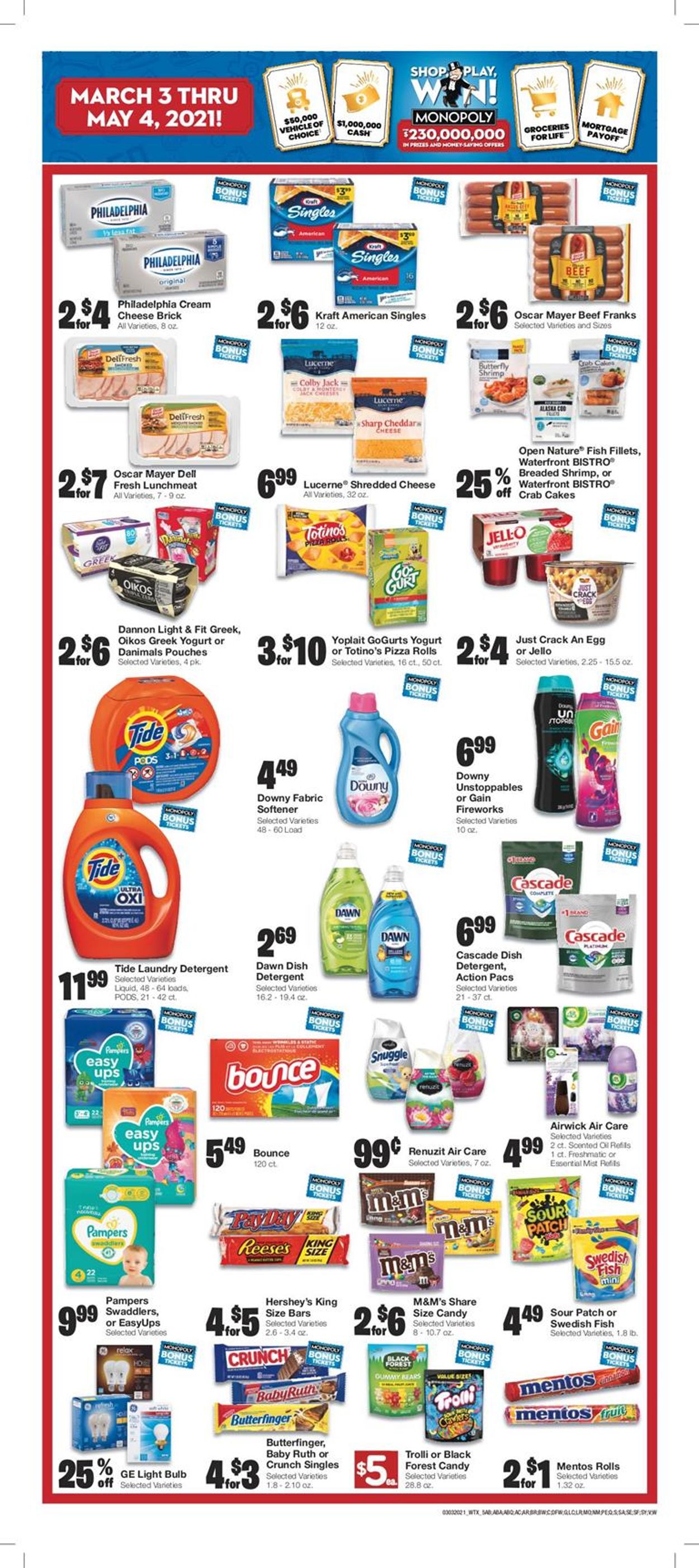 Catalogue United Supermarkets from 03/03/2021
