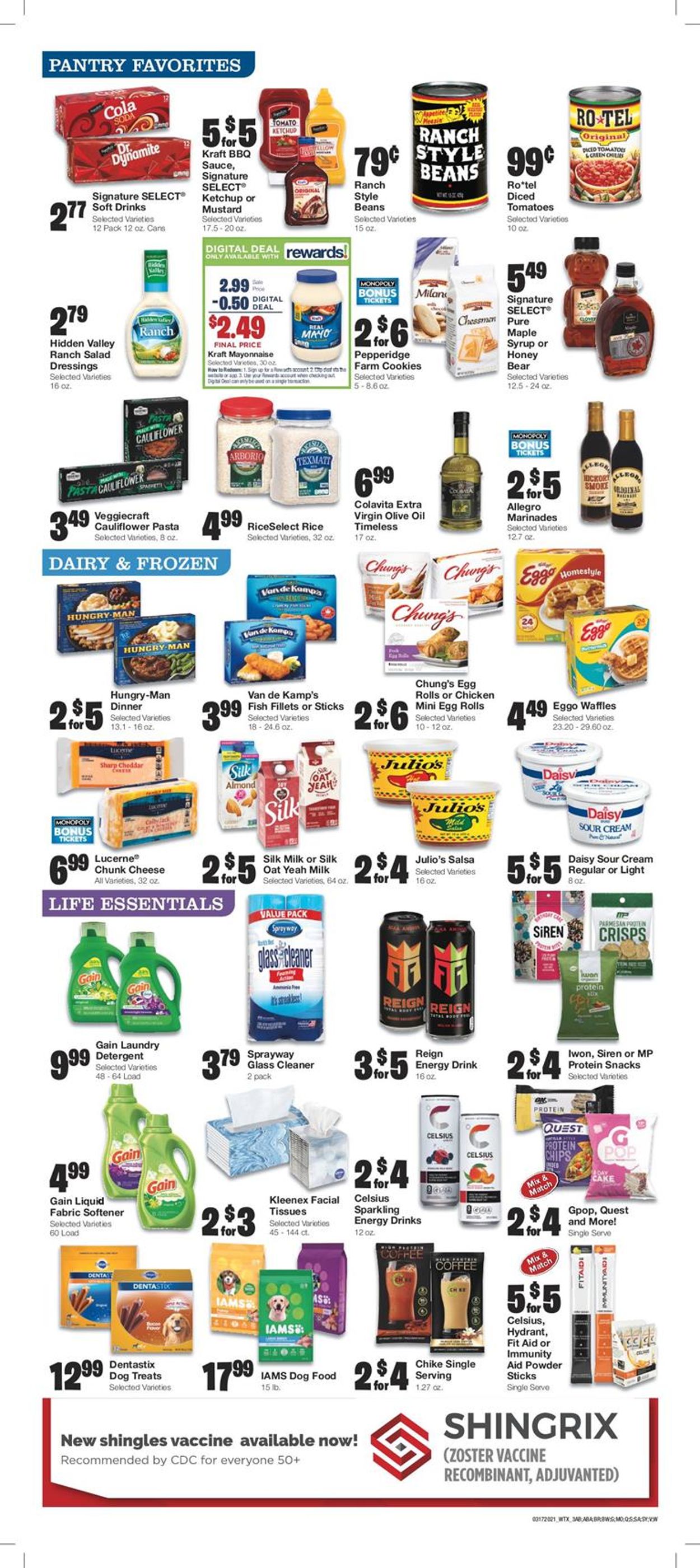 Catalogue United Supermarkets from 03/17/2021