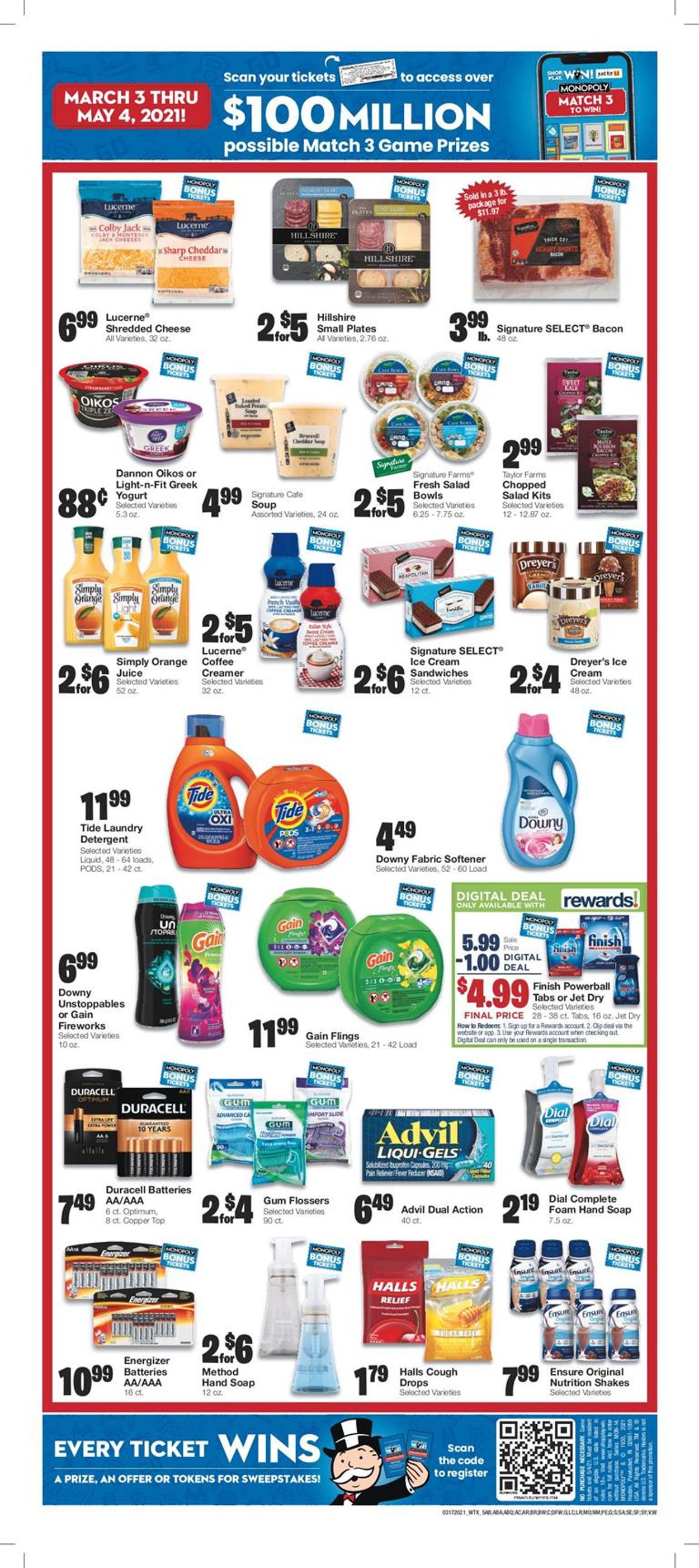 Catalogue United Supermarkets from 03/17/2021