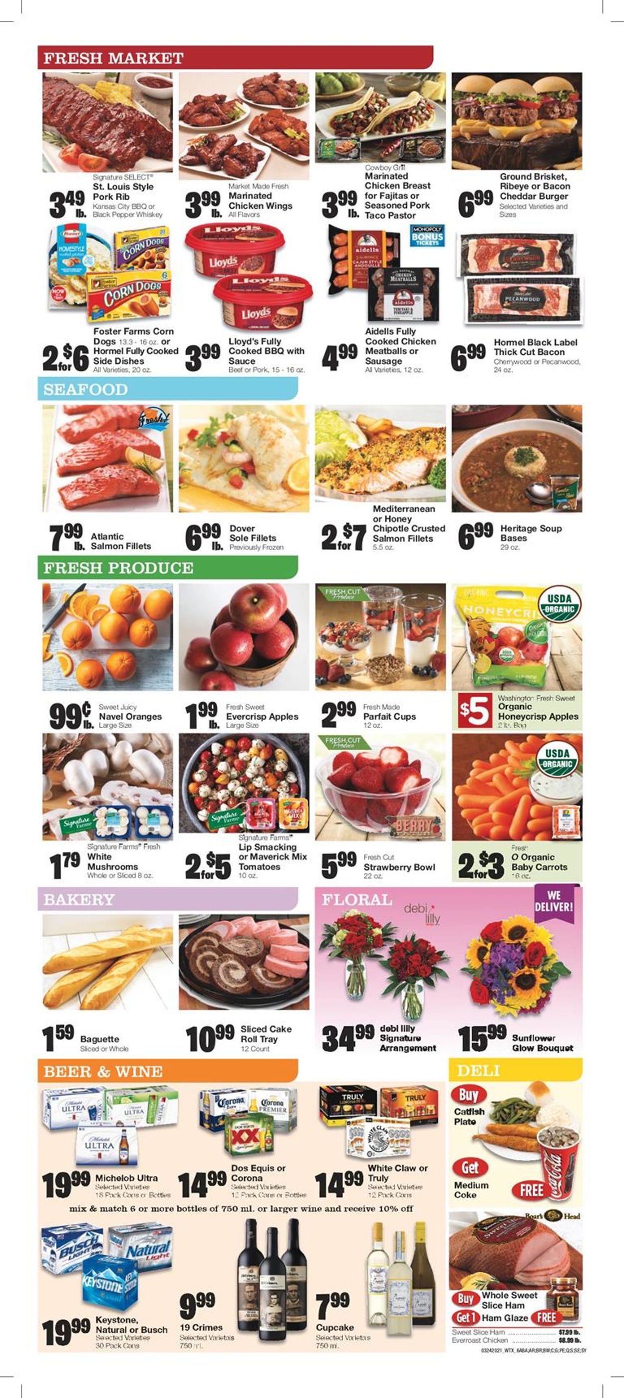 Catalogue United Supermarkets from 03/24/2021