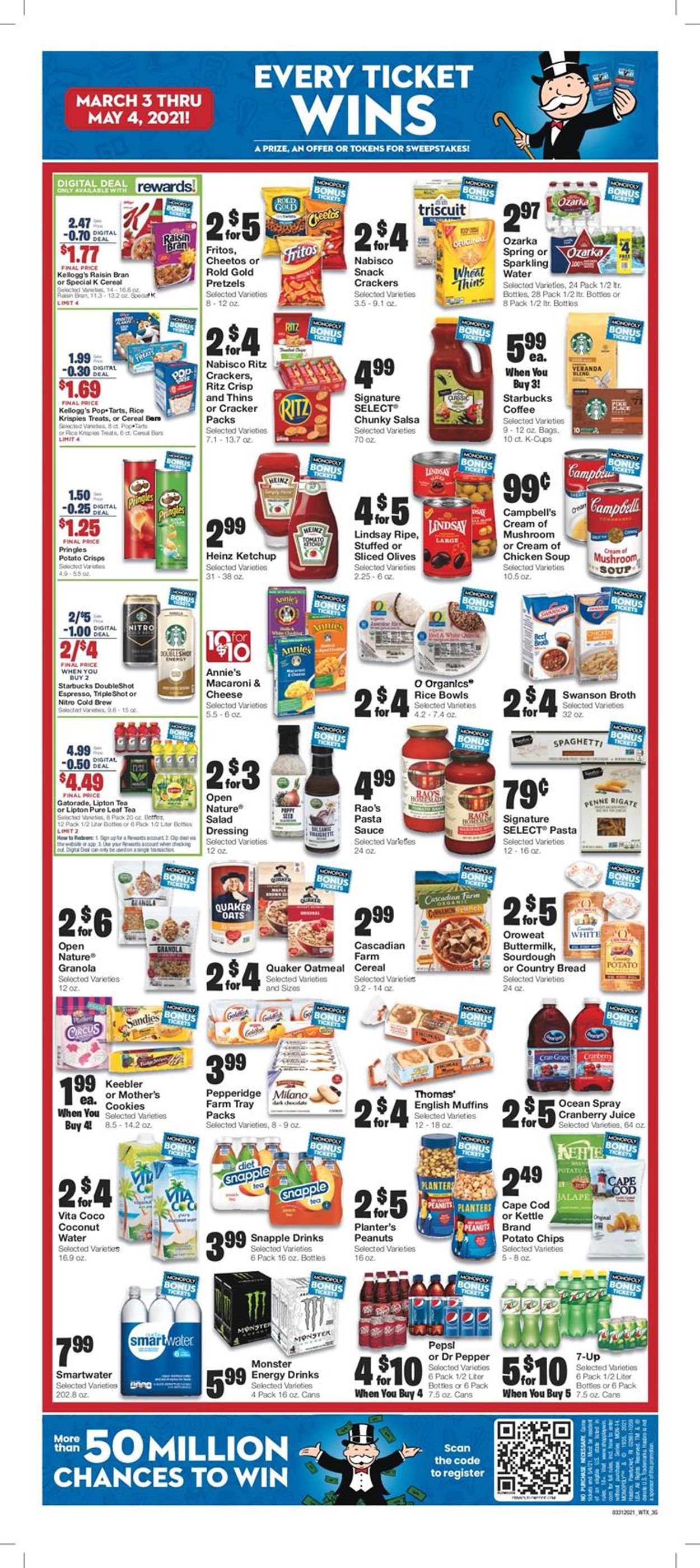 Catalogue United Supermarkets Easter 2021 ad from 03/31/2021