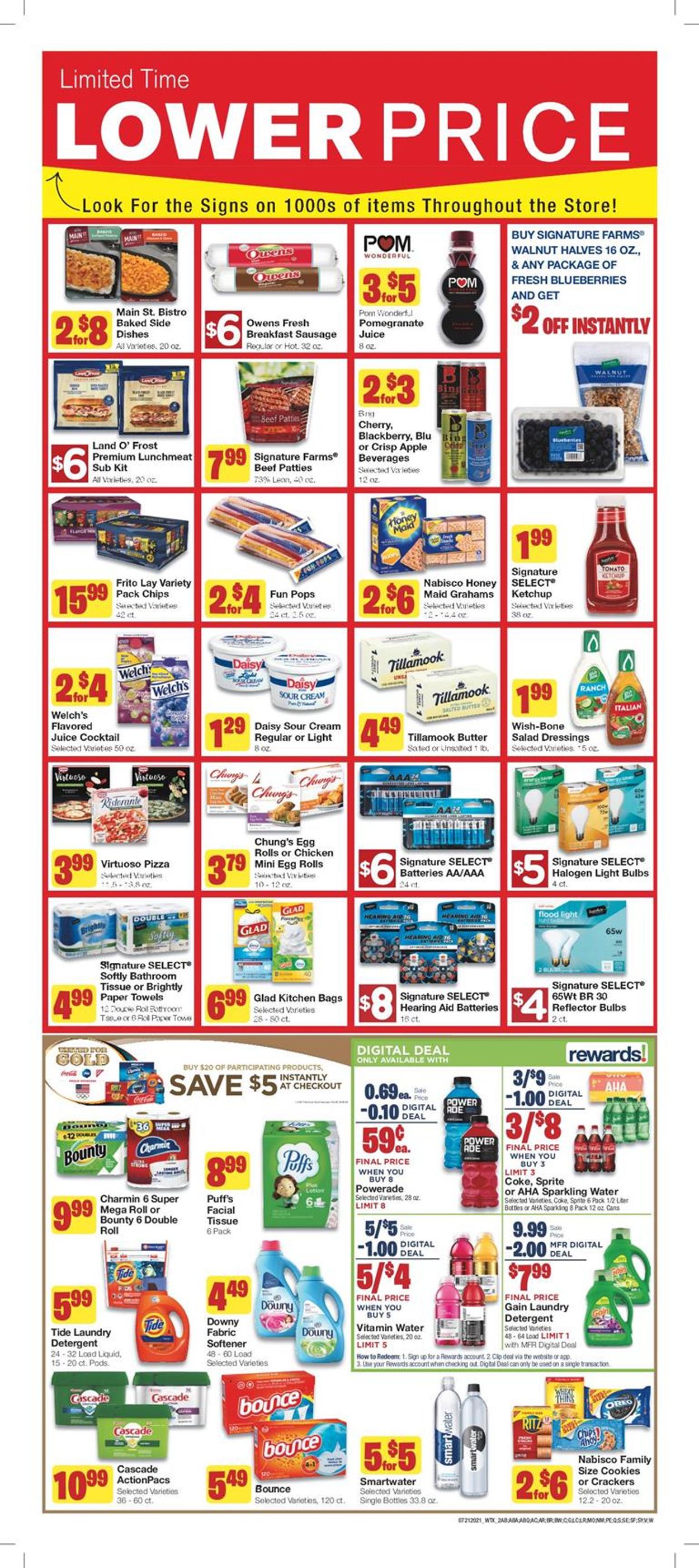 Catalogue United Supermarkets from 07/21/2021