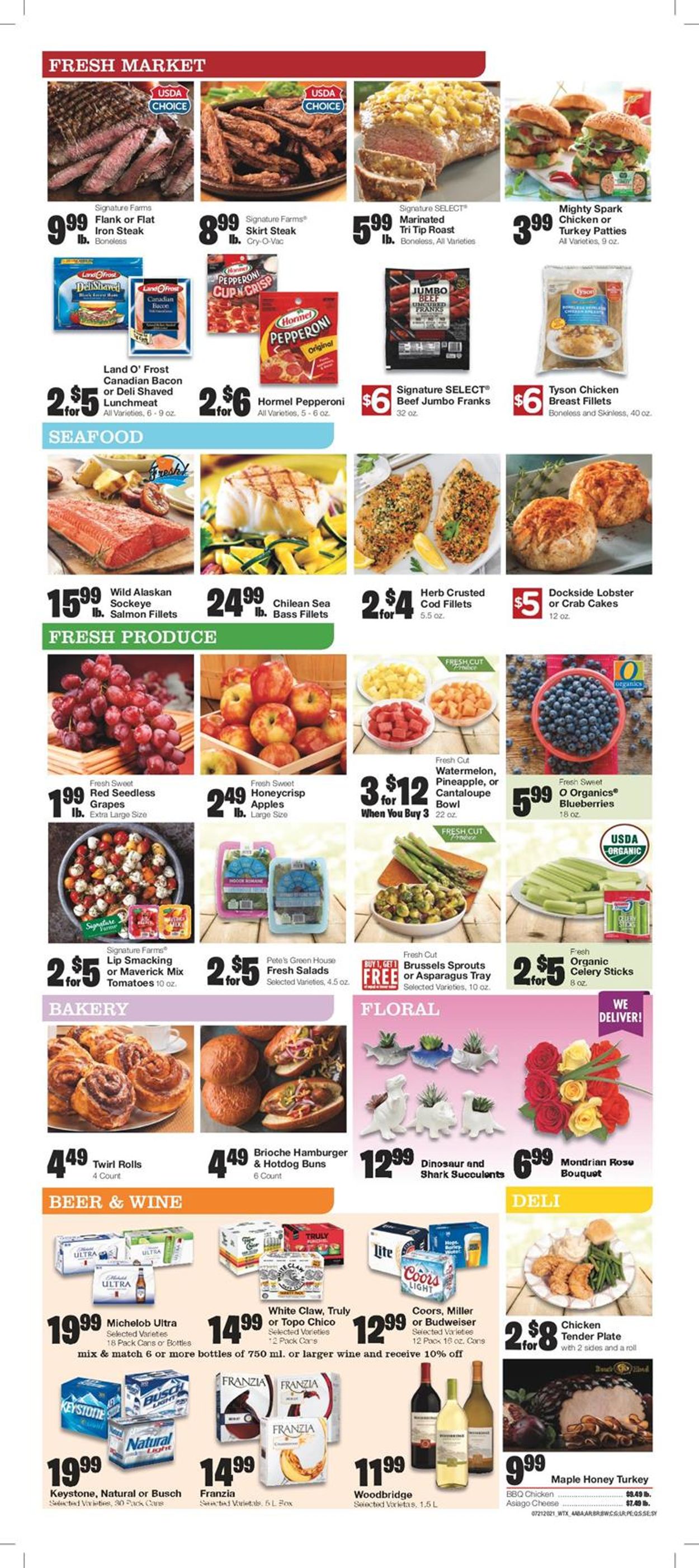 Catalogue United Supermarkets from 07/21/2021